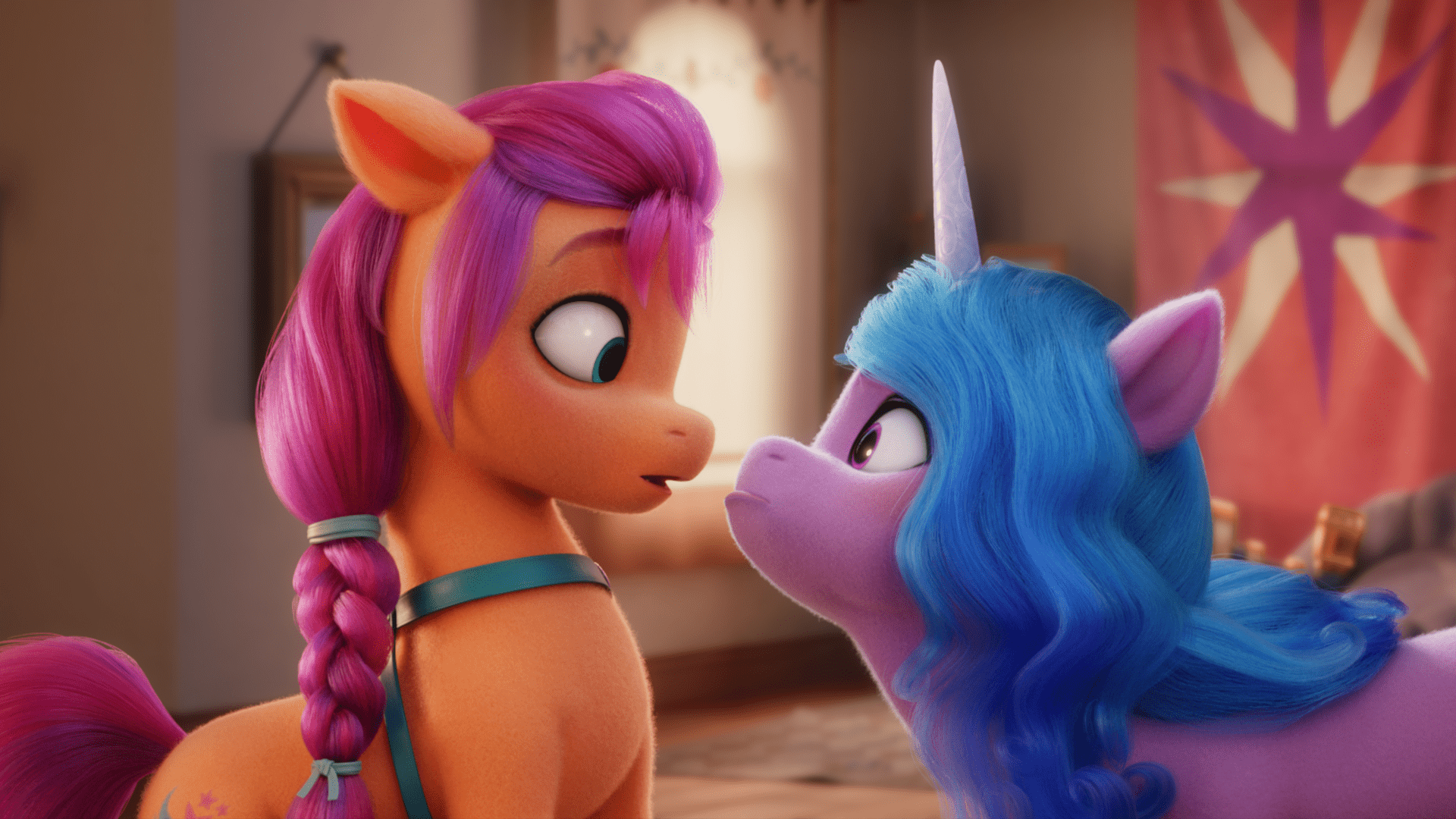 1920x1080 Download Izzy Moonbow Sunny Starscout Movie My Little Pony: A New Generation HD Wallpaperx1080