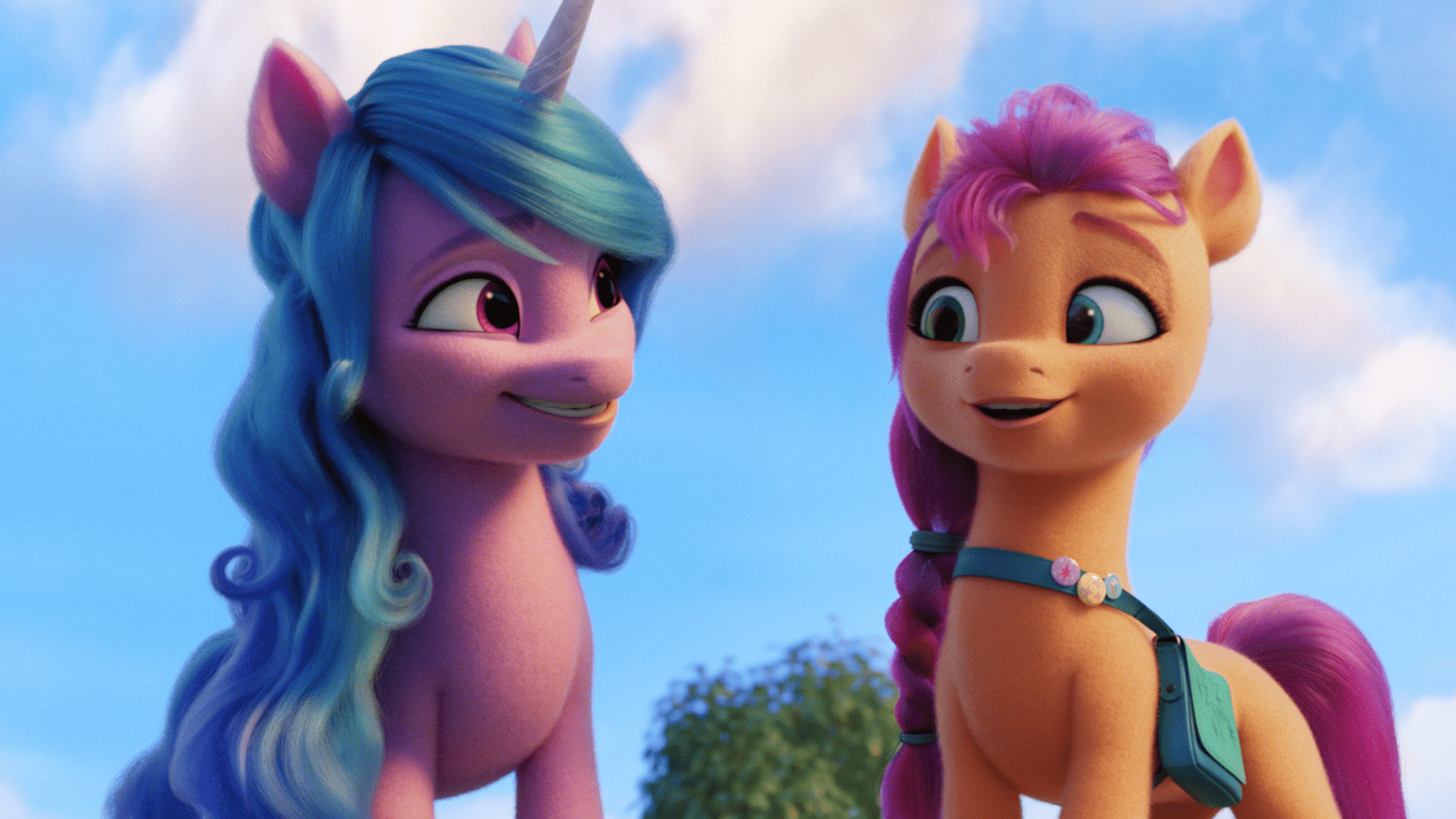 1920x1080 Download Izzy Moonbow Sunny Starscout Movie My Little Pony: A New Generation HD Wallpaperx1080
