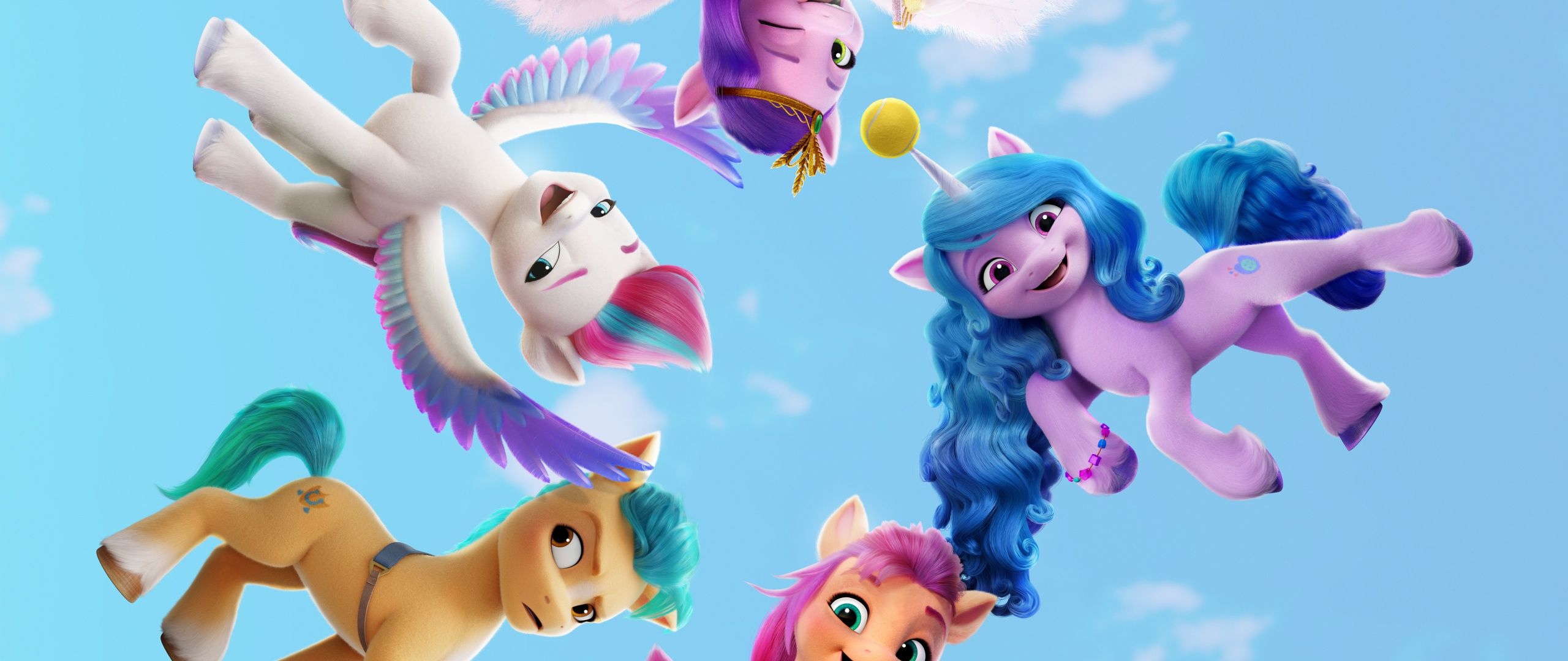 2560x1080 My Little Pony: A New Generation Wallpaper 4K, Animation movies