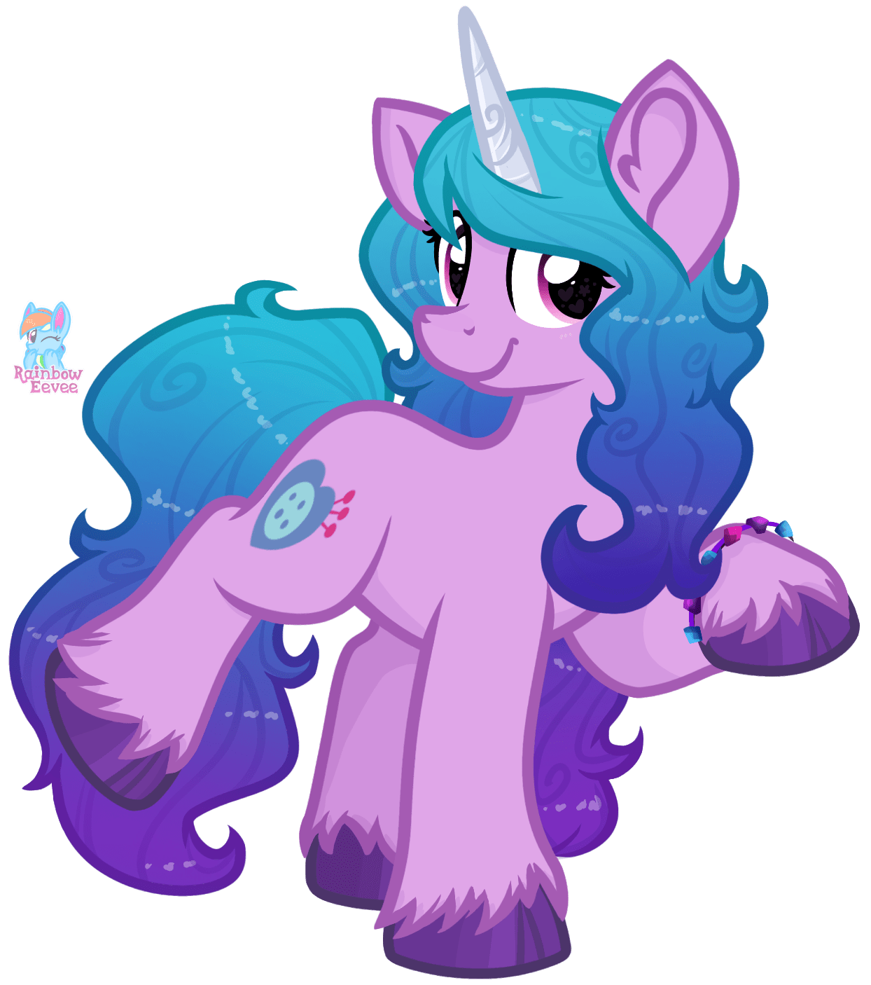 1244x1406 MLP Generation 5 Izzy Moonbow Vector by RainbowEeveeDE on Newgrounds