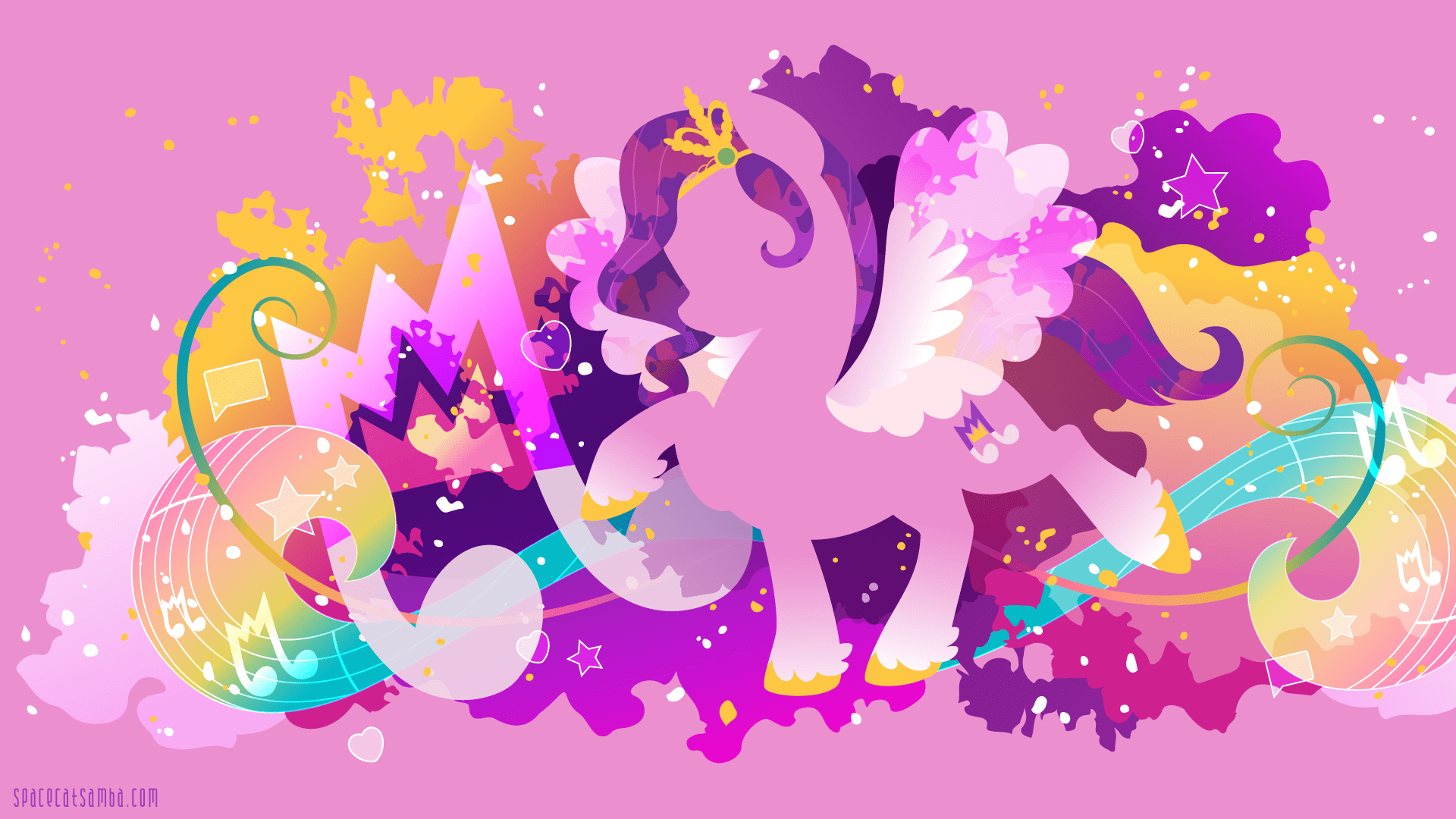 1920x1080 Pipp Petals Silhouette Wallpaper