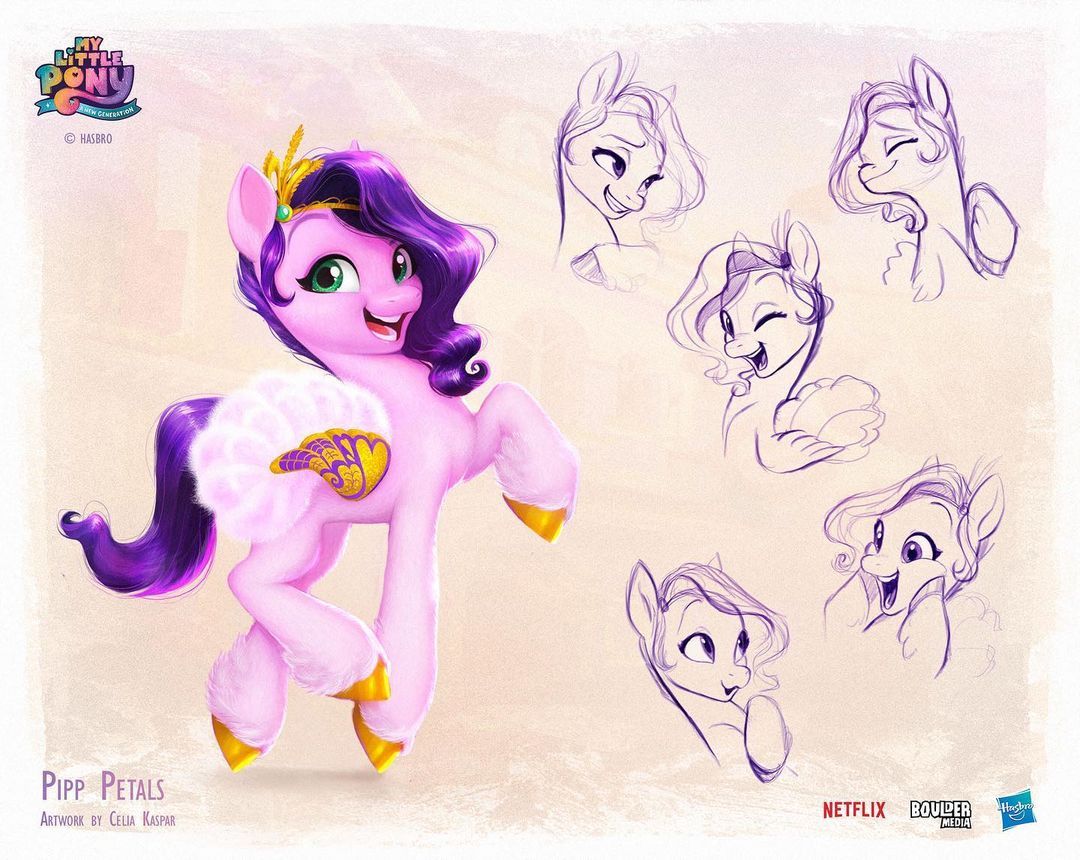 1080x860 Equestria Daily Stuff!: Another Pipp Concept Piece Released