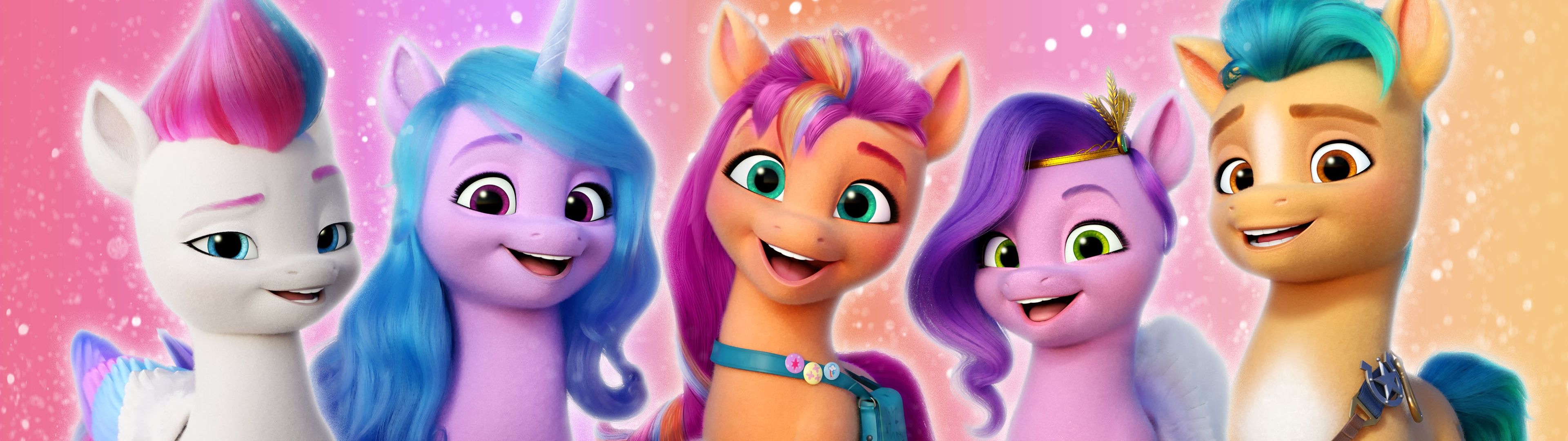 3840x1080 My Little Pony Wallpaper 4K, Animation, Sunny Starscout