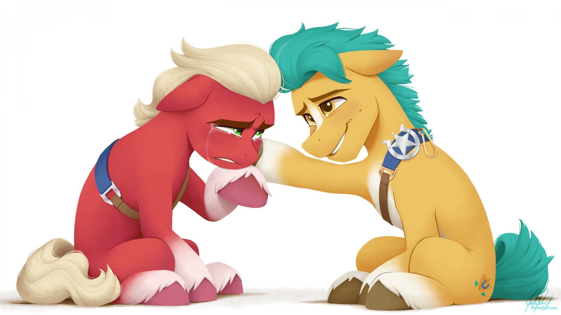 1920x1080 Hitch Trailblazer Sprout Cloverleaf HD My Little Pony A New Generation Wallpaper