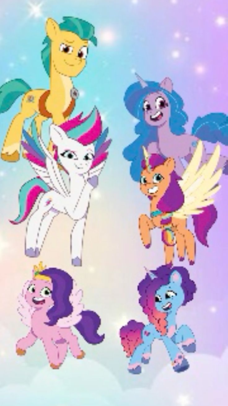 736x1308 Mane 6 (g5) wallpaper
