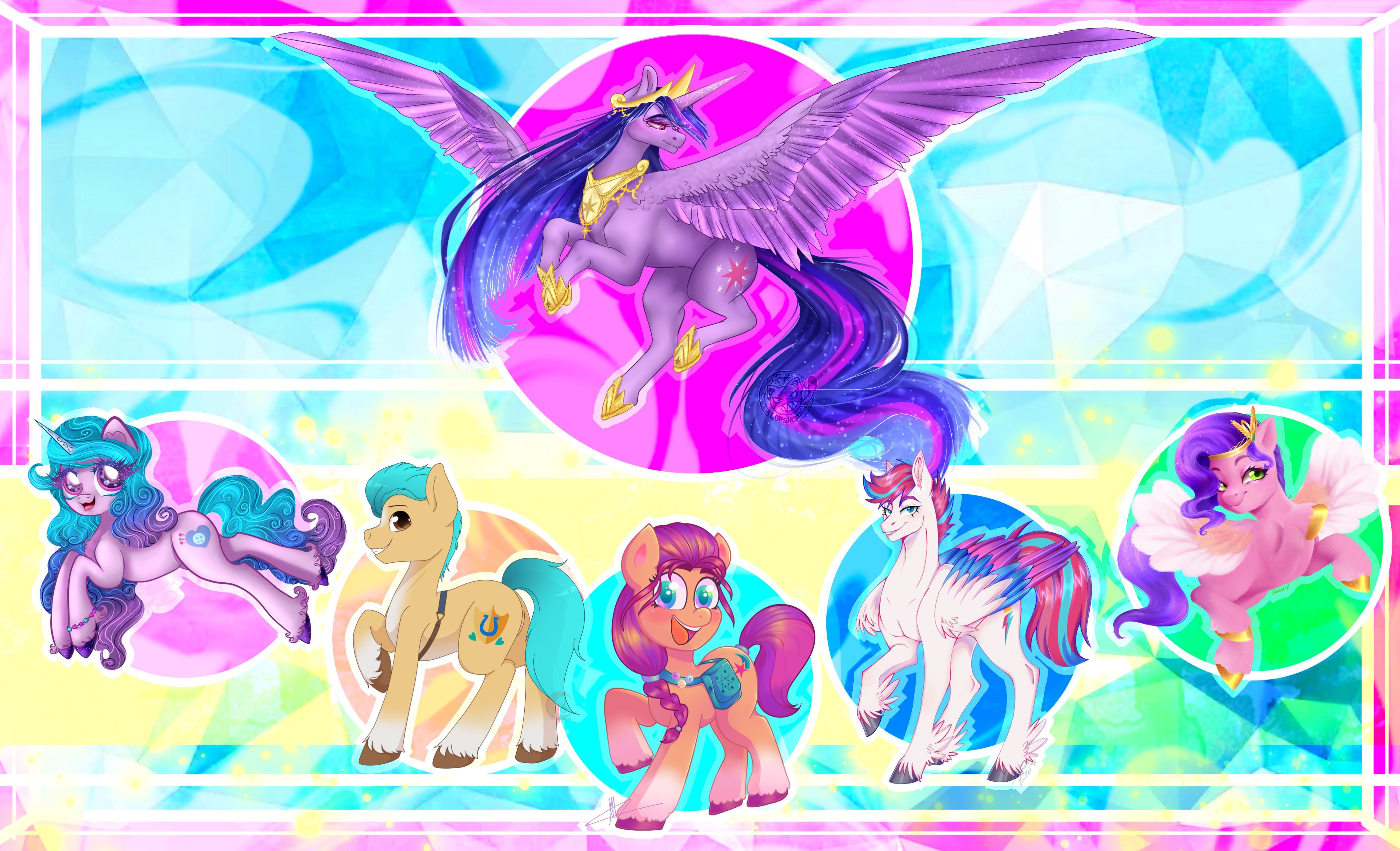 4195x2551 Desktop wallpaper: Movie, My Little Pony: A New Generation, Zipp Storm, My Little Pony 4K free download for PC. 505848