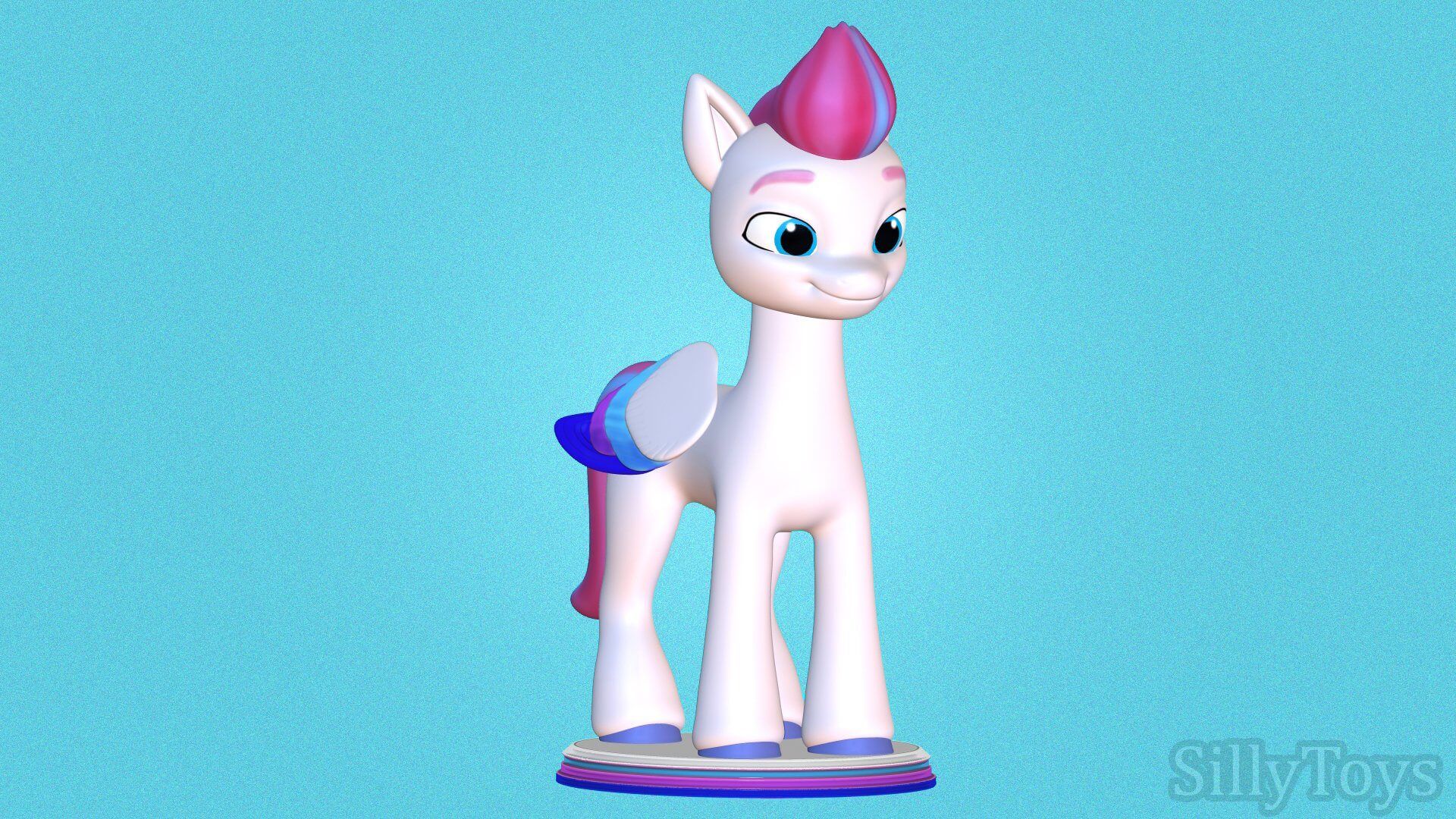 1920x1080 Zipp Storm Little Pony A New Generation 3D Model
