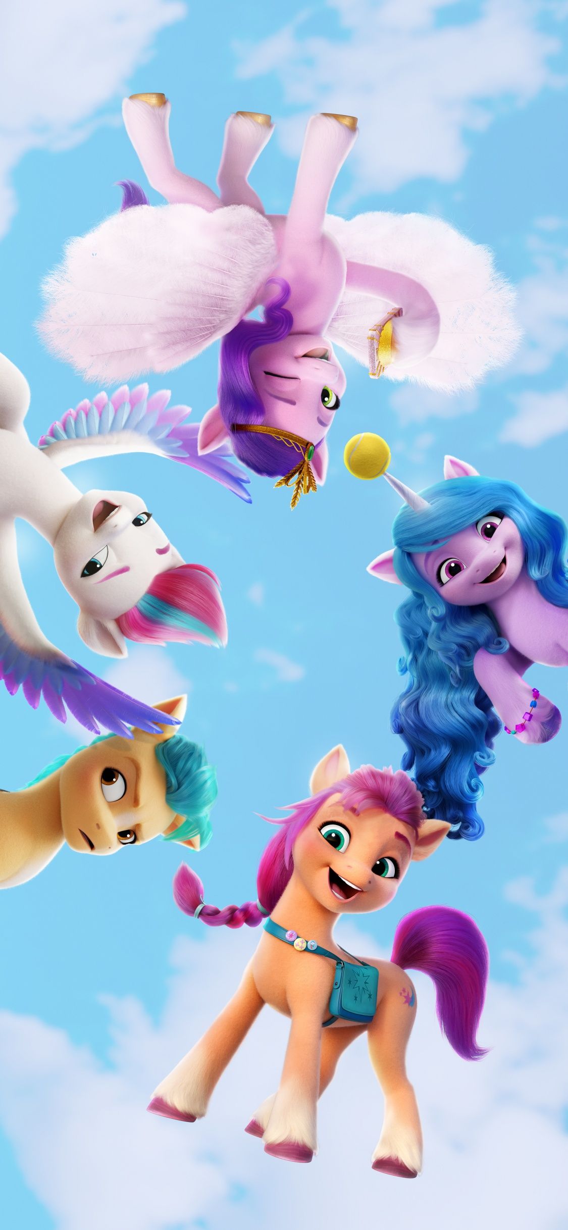 1125x2436 My Little Pony: A New Generation Wallpaper 4K, Animation movies