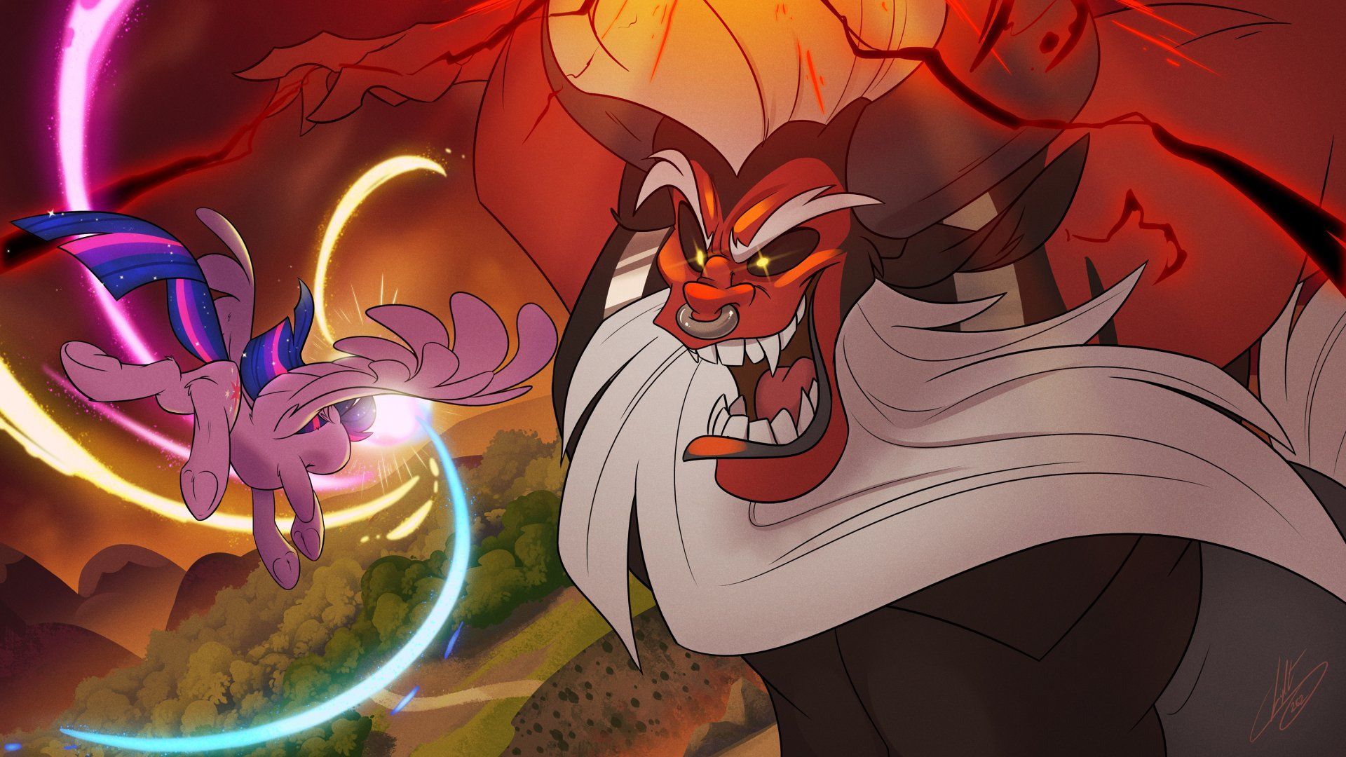 1920x1080 Tirek vs Twilight