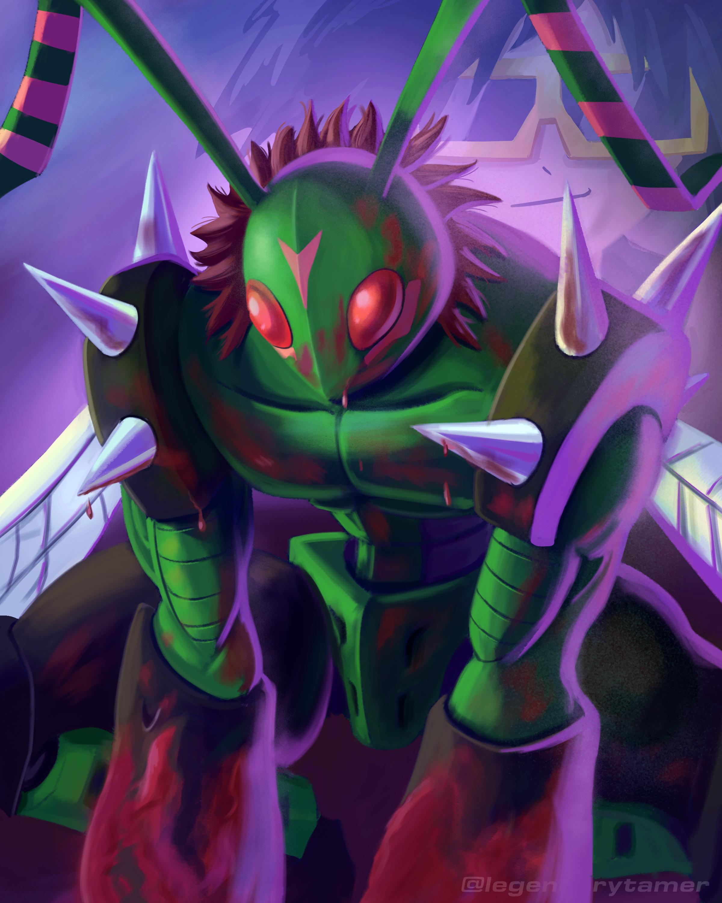 2400x3000 Stingmon, what have you done? (Art by me Legendarytamer)