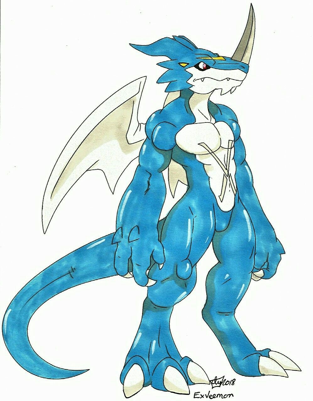 997x1280 Exveemon ideas. veemon art, veemon anime, veemon digimon