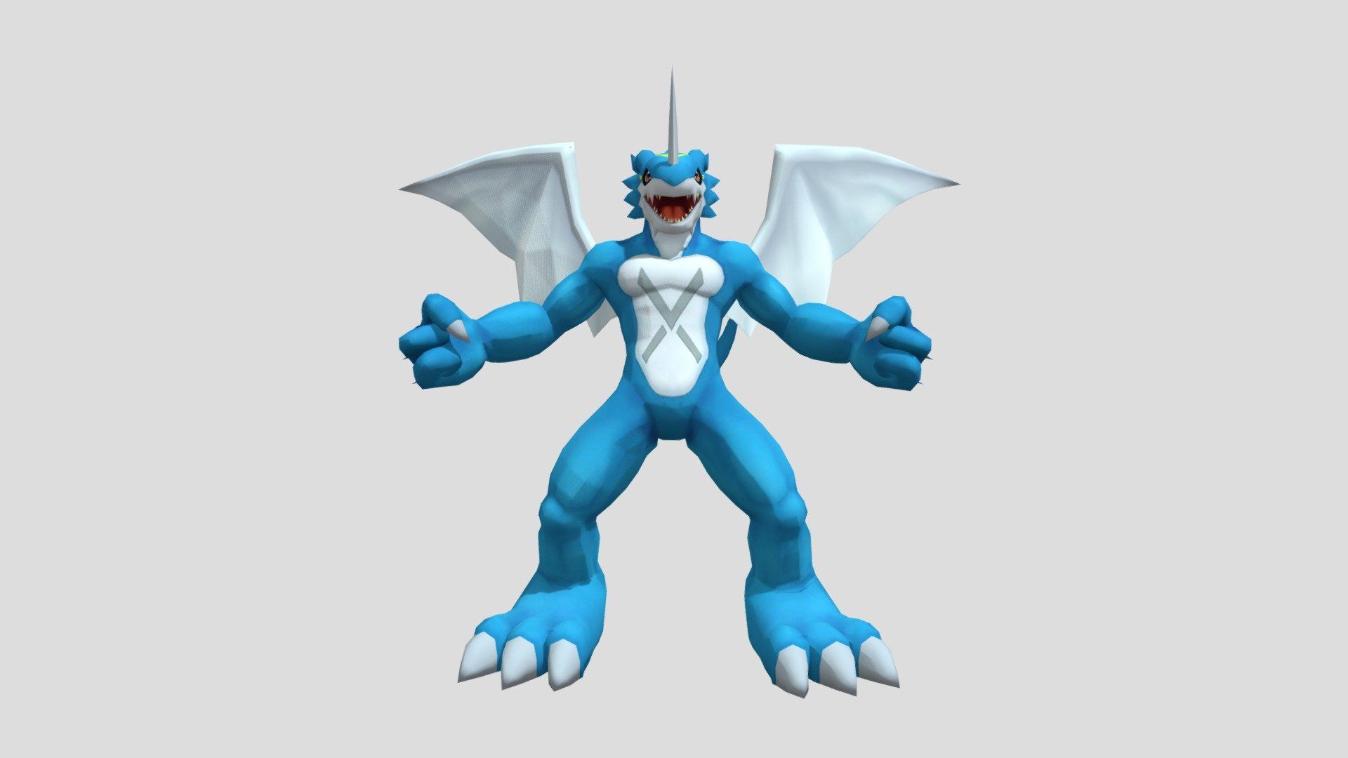 1920x1080 XV Mon (ExVeemon) Story Cyber Sleuth Free 3D Model By DrewsDigitalDesigns [f42ddfa]