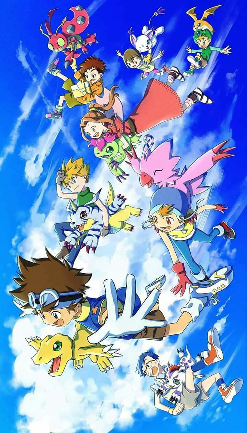 800x1400 HD digimon wallpaper