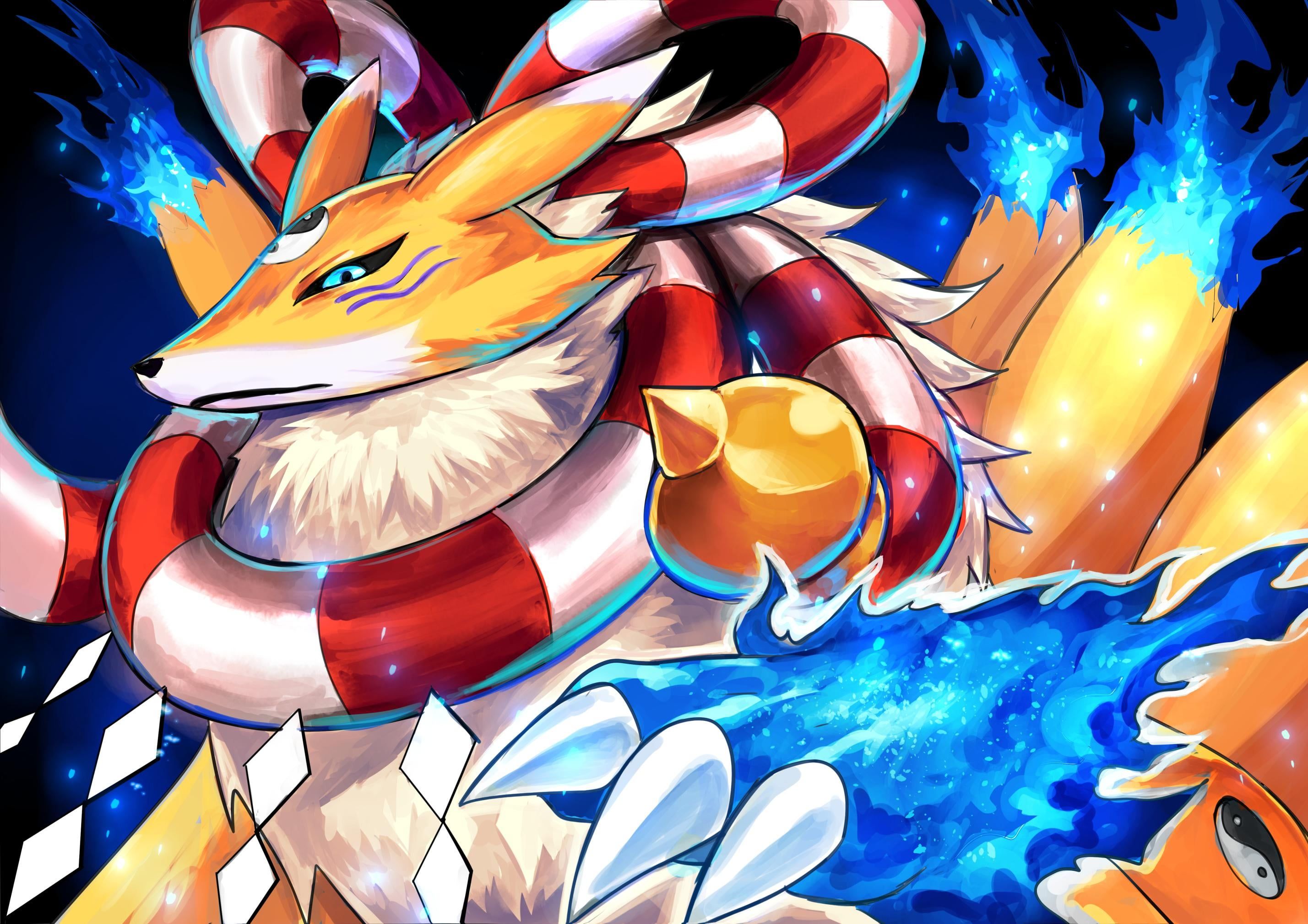 2857x2020 Kyubimon