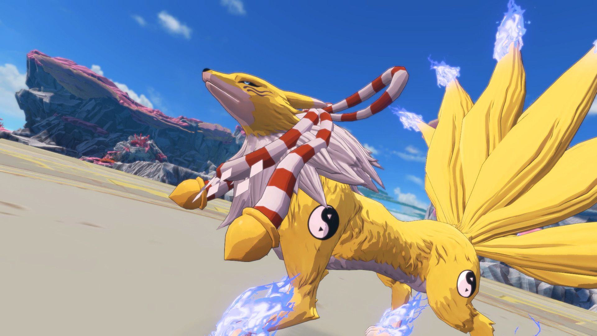 1920x1080 Kyubimon Mouth Fix Mod for Digimon Story Time Stranger