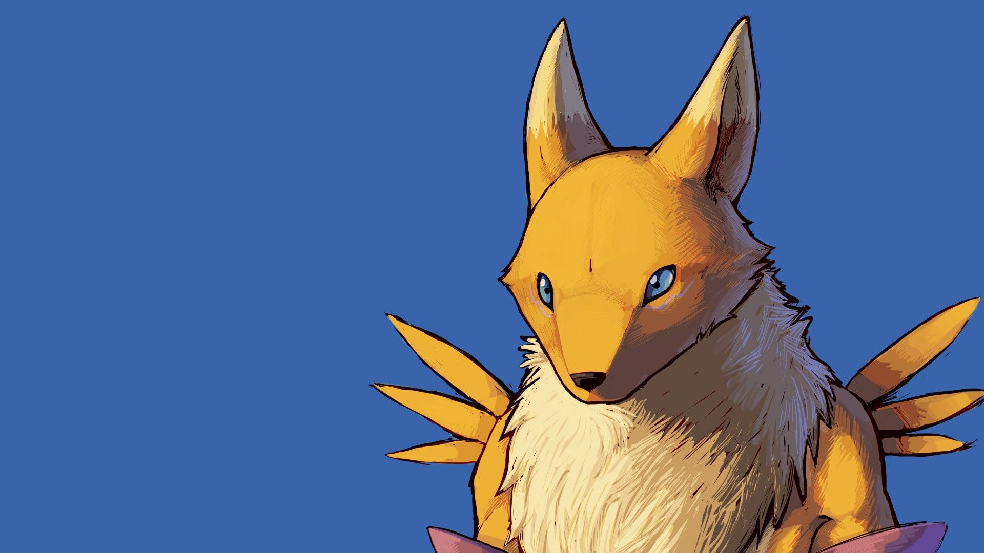 1920x1080 Free Renamon (Digimon) 4K Wallpaper & Desktop HD Background for PC