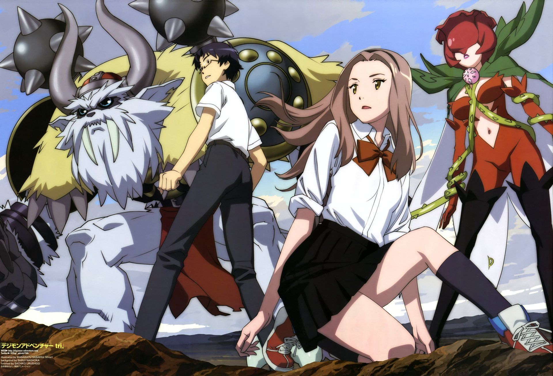 1920x1306 Anime Digimon Team Ultra HD Wallpaperx4086