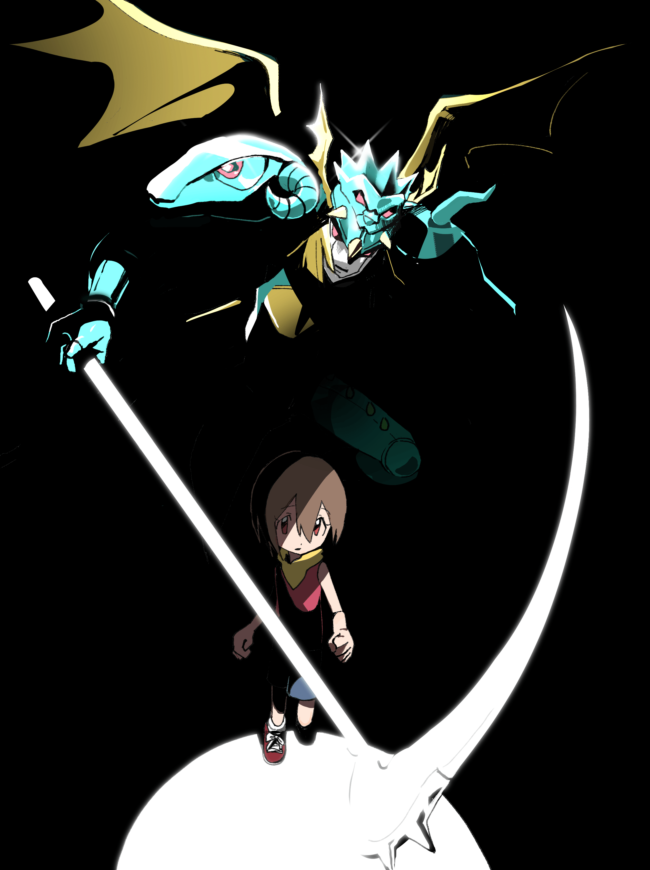 2272x3040 Ophanimon Adventure Anime Image Board