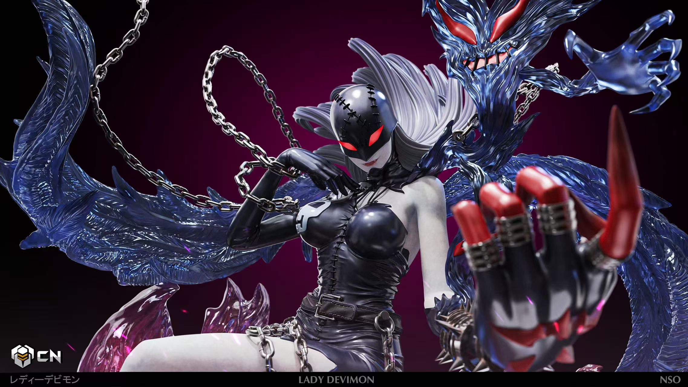 2275x1280 Crazy Nest Studio Lady Devimon Devil's Temptation Statue