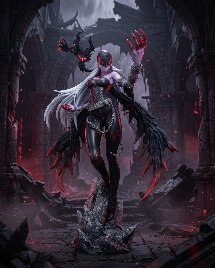 912x1136 Ladydevimon Stl