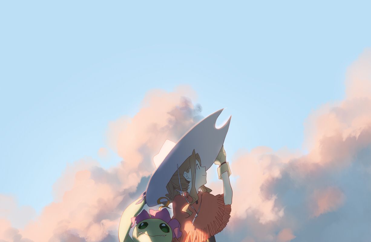 1226x800 Palmon, Digimon Adventure. Anime Image Board