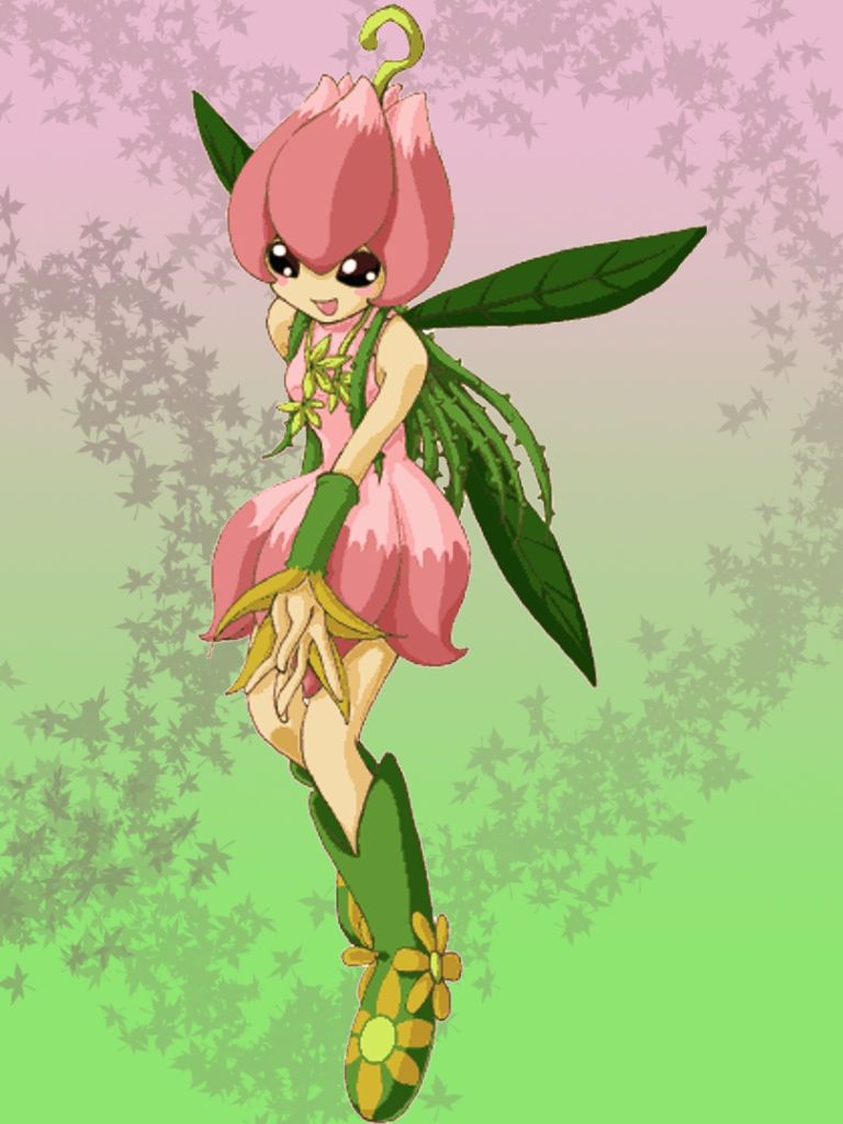 768x1024 Lillymon (Digimon) Phone Wallpaper: Free 4K & HD Downloads