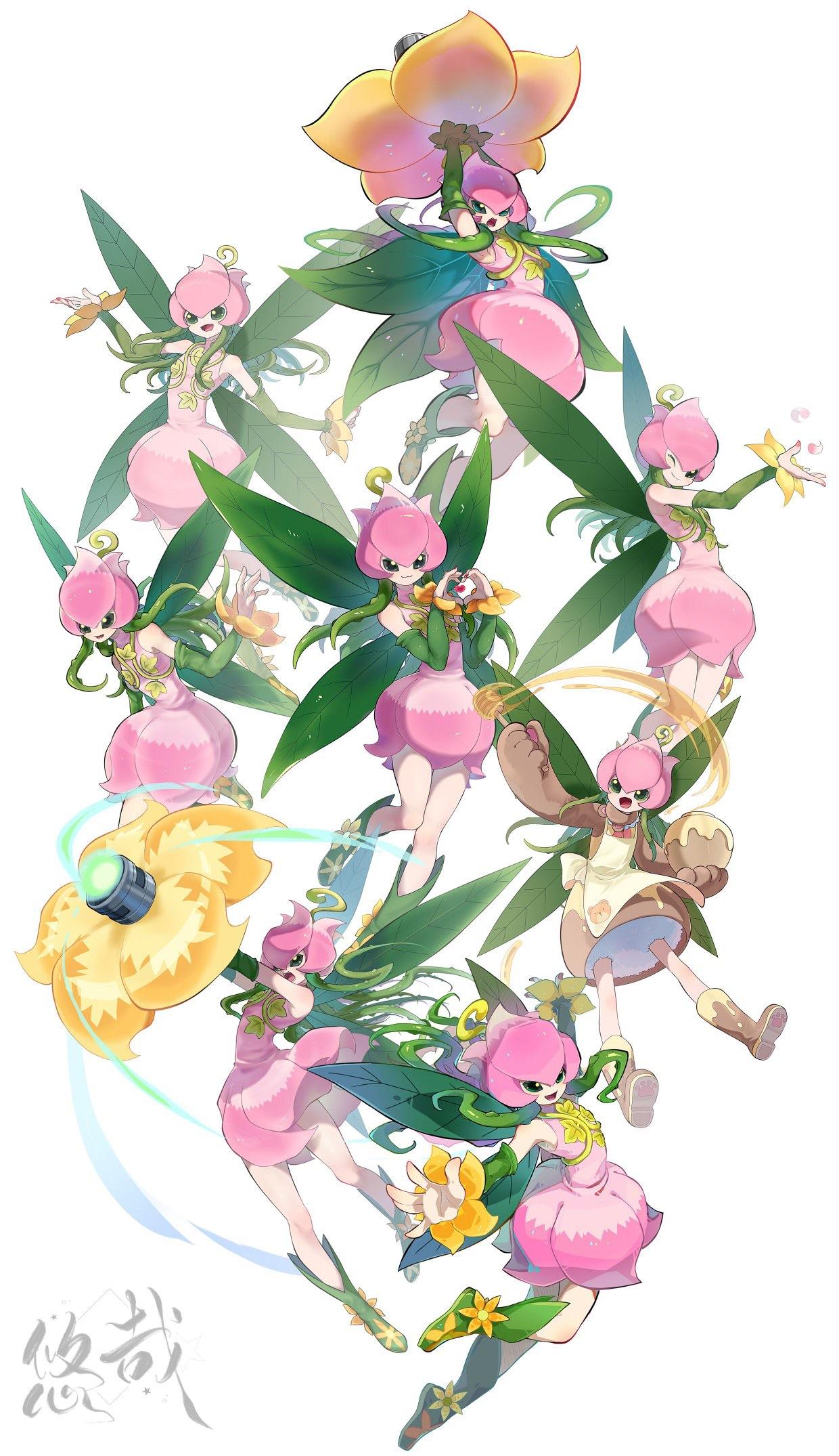 1240x2150 Lillymon by 悠哉
