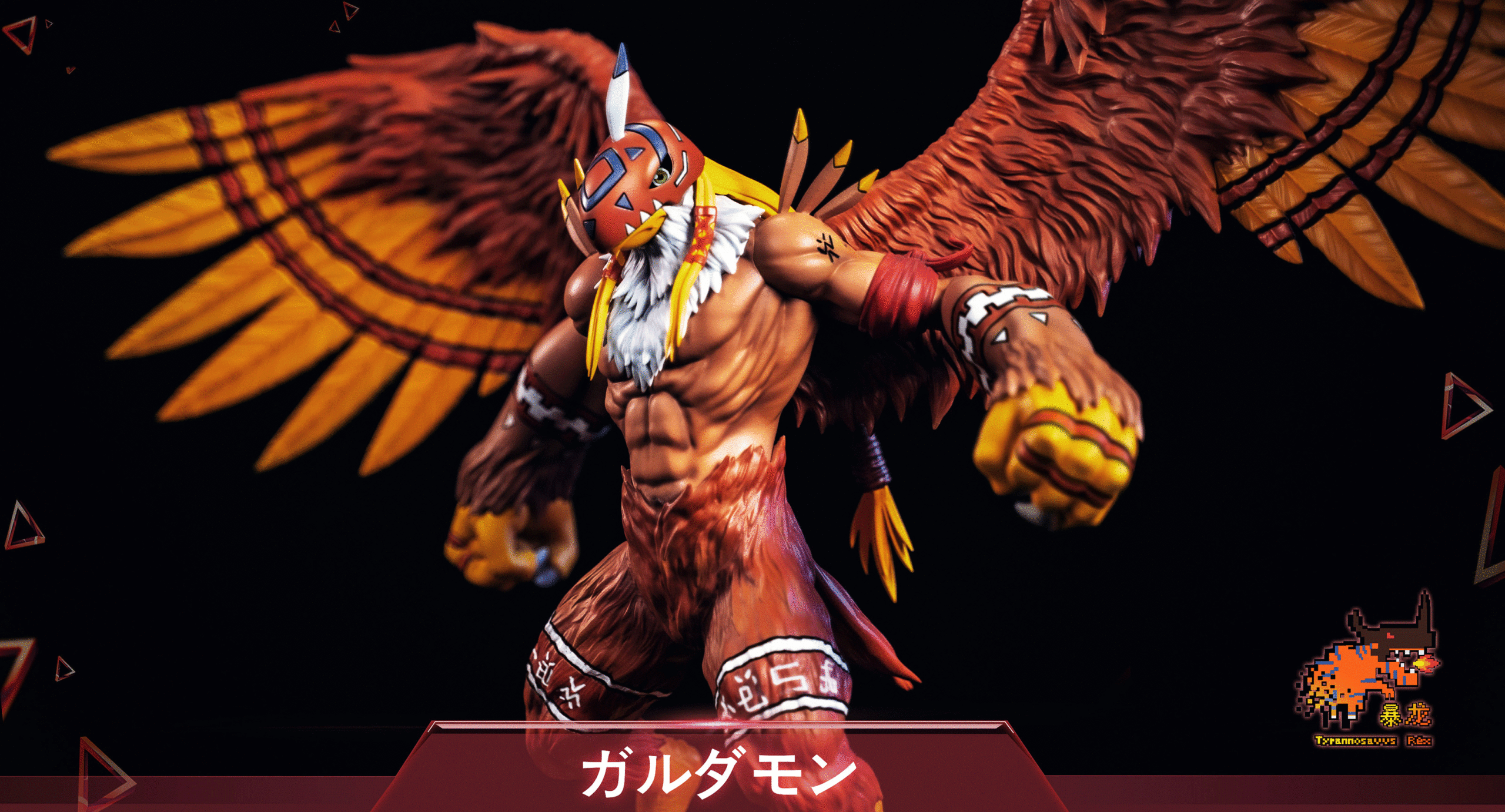 2560x1382 Garudamon Resin Statue Rex Studios