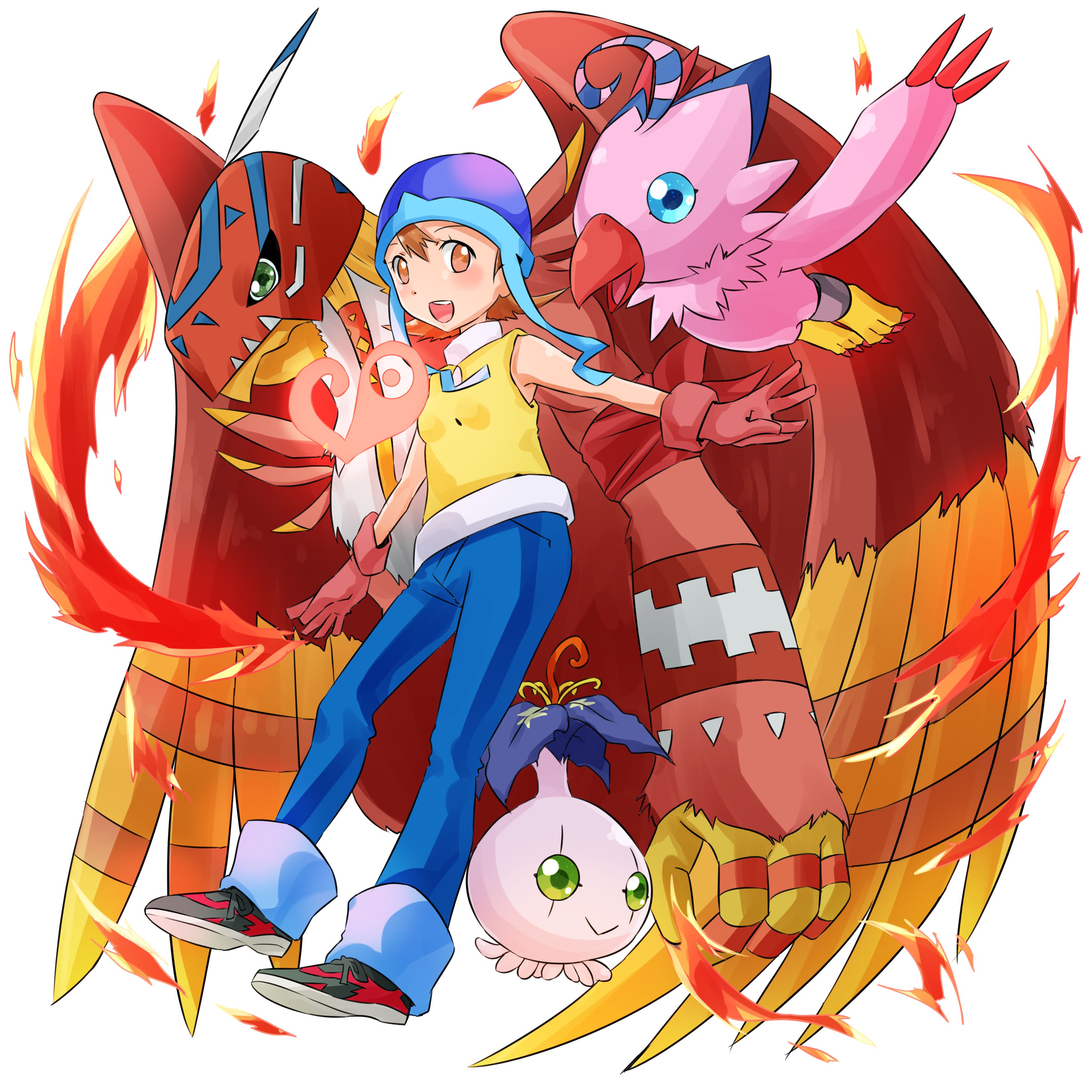 3307x3307 Garudamon, Fanart Anime Image Board