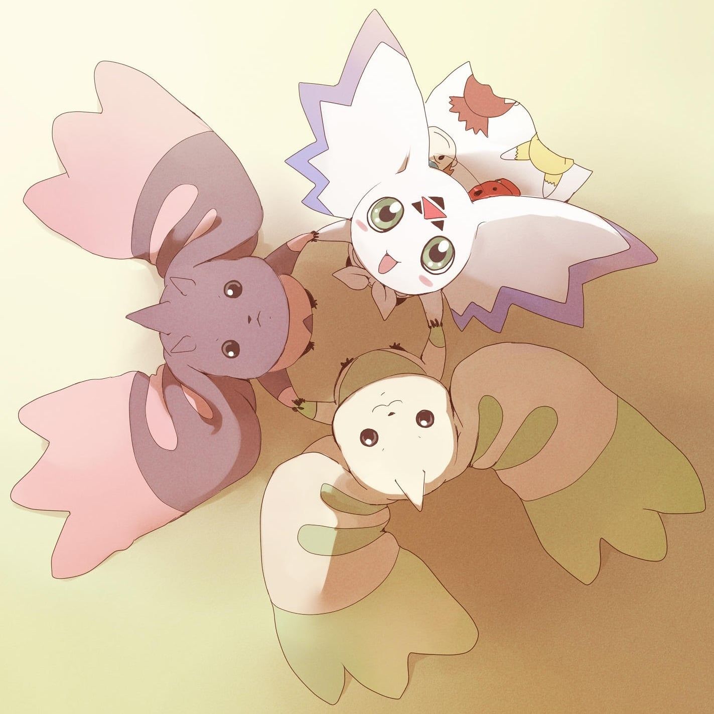 1423x1423 I have no words to describe how cute is this trio (Fan art in the comments)