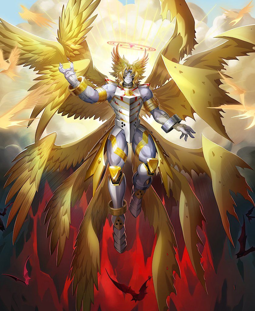 841x1024 DNC News on X: New PvP RTA season, new Lucemon X artwork skin! Coming next week to Digimon New Century! #Digimon / X