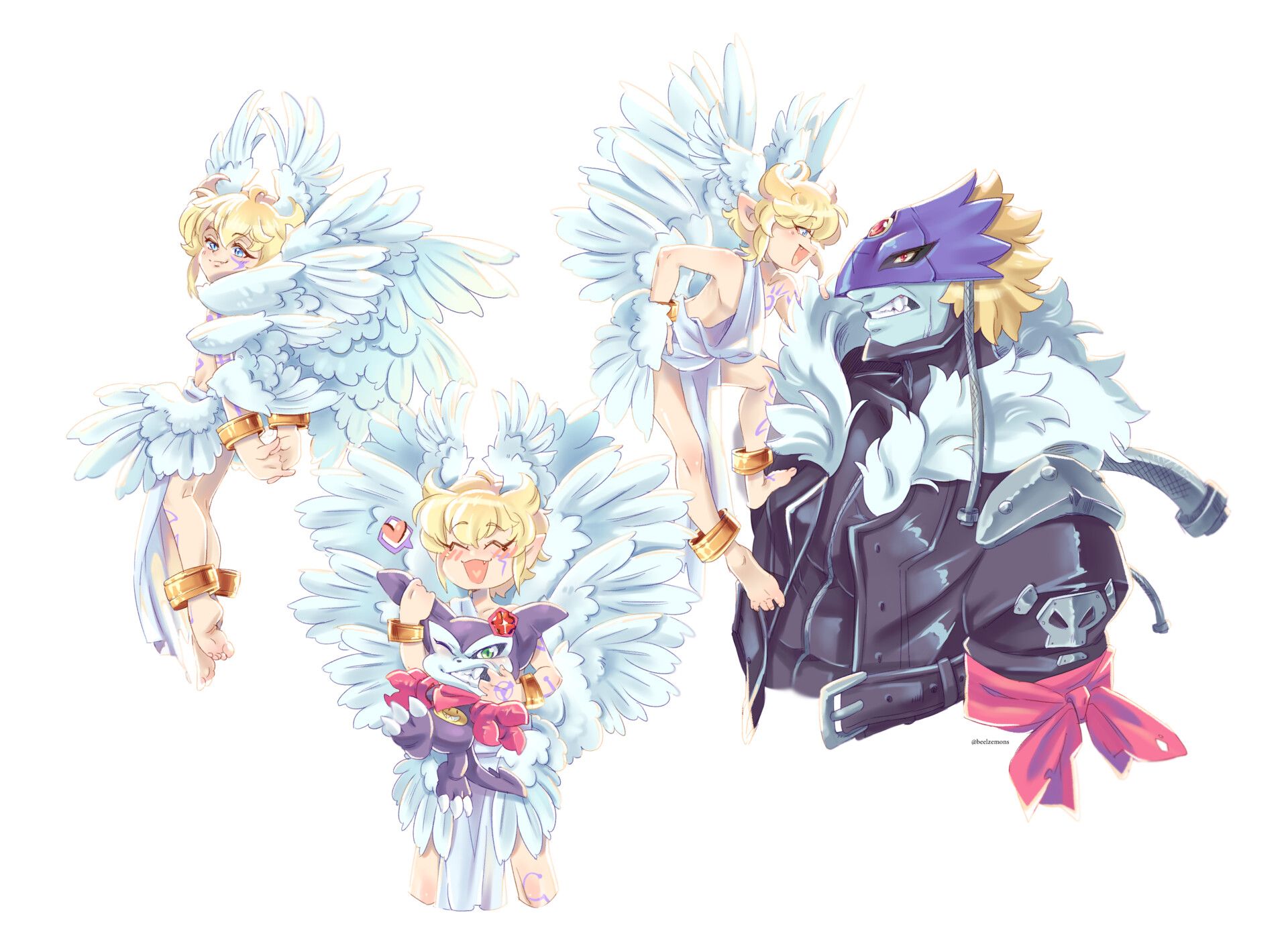 1920x1401 [Fanart] Lucemon