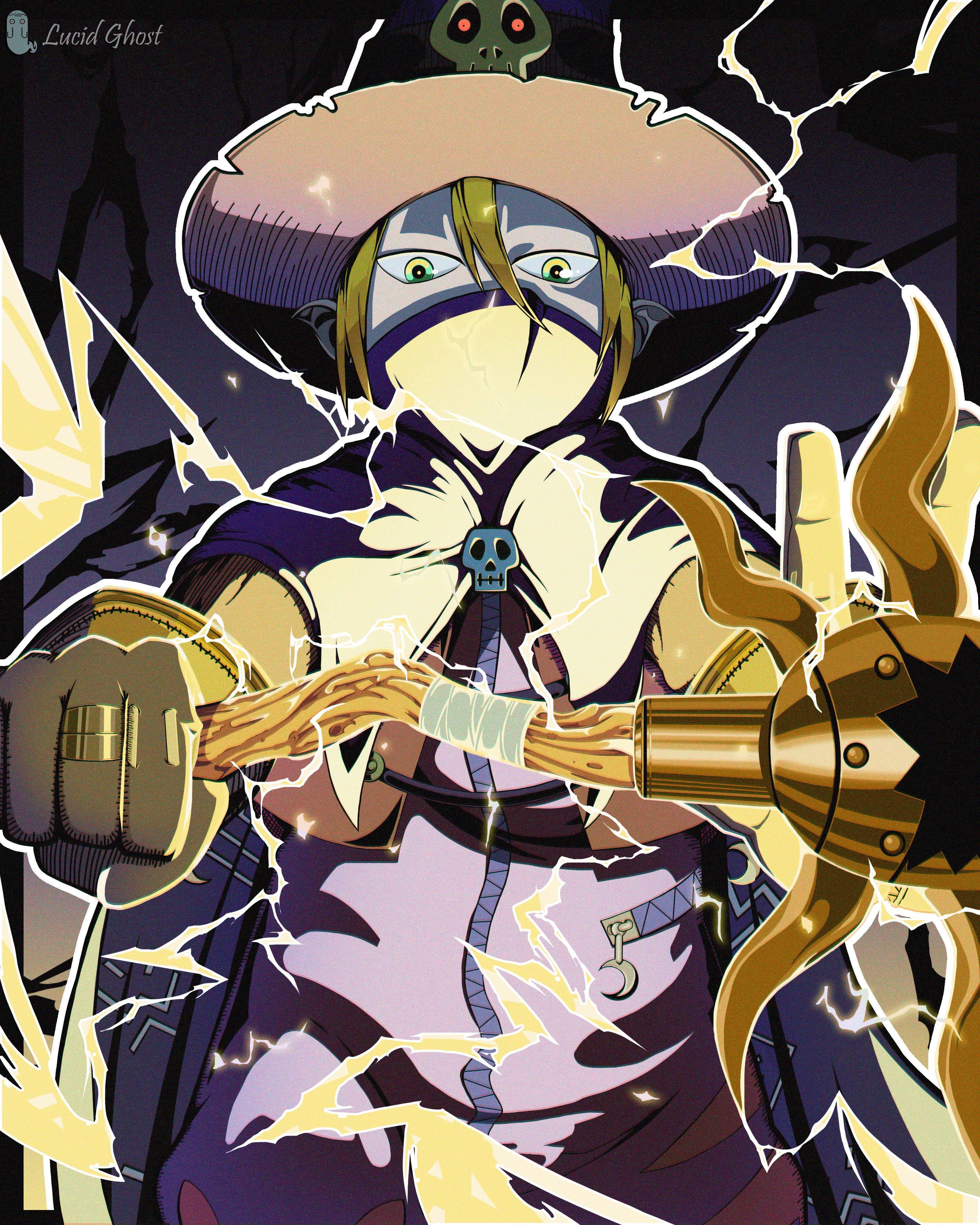 3200x4000 Wizardmon art by me [LucidGhost]