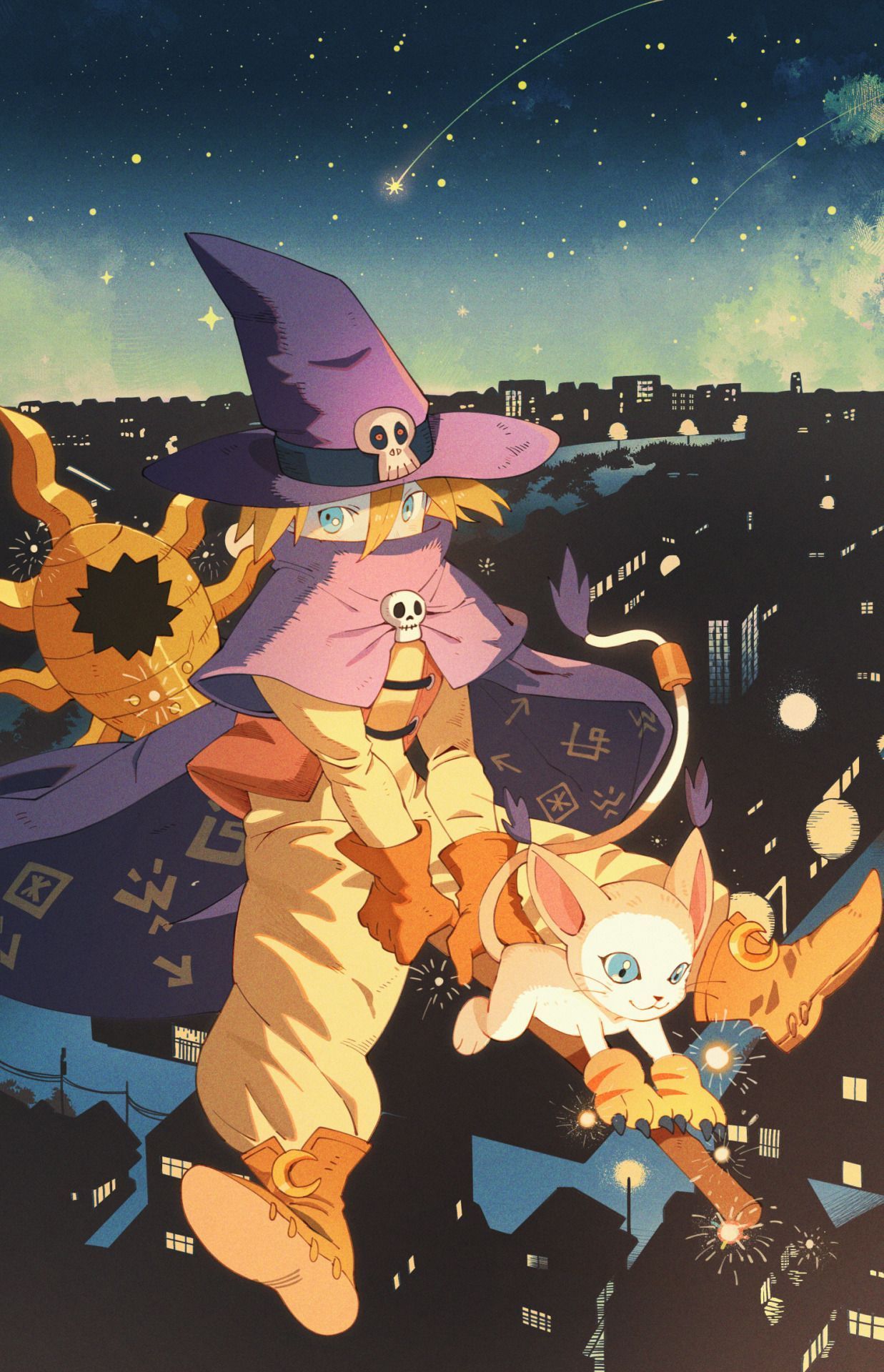 1237x1920 Digimon Digital Monsters. Digimon christmas, Wizardmon digimon, Gatomon fanart
