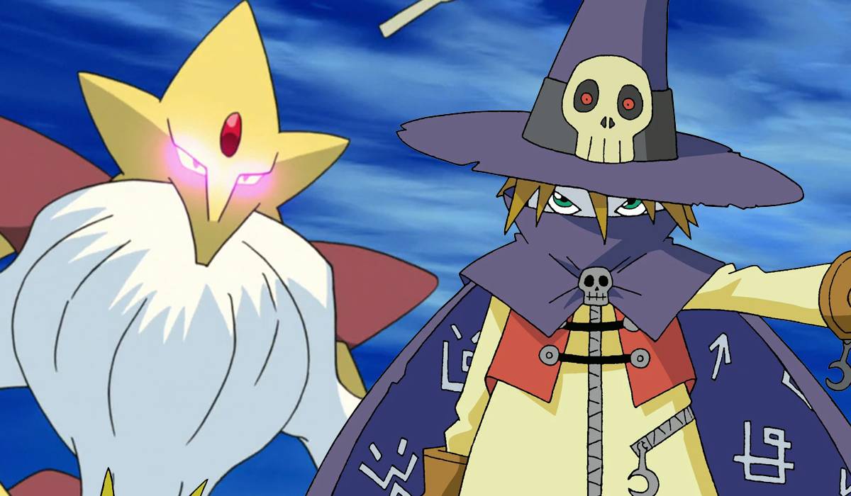 1200x700 Epic Pokémon Fan Art Combines Mega Alakazam With Digimon's Wizardmon