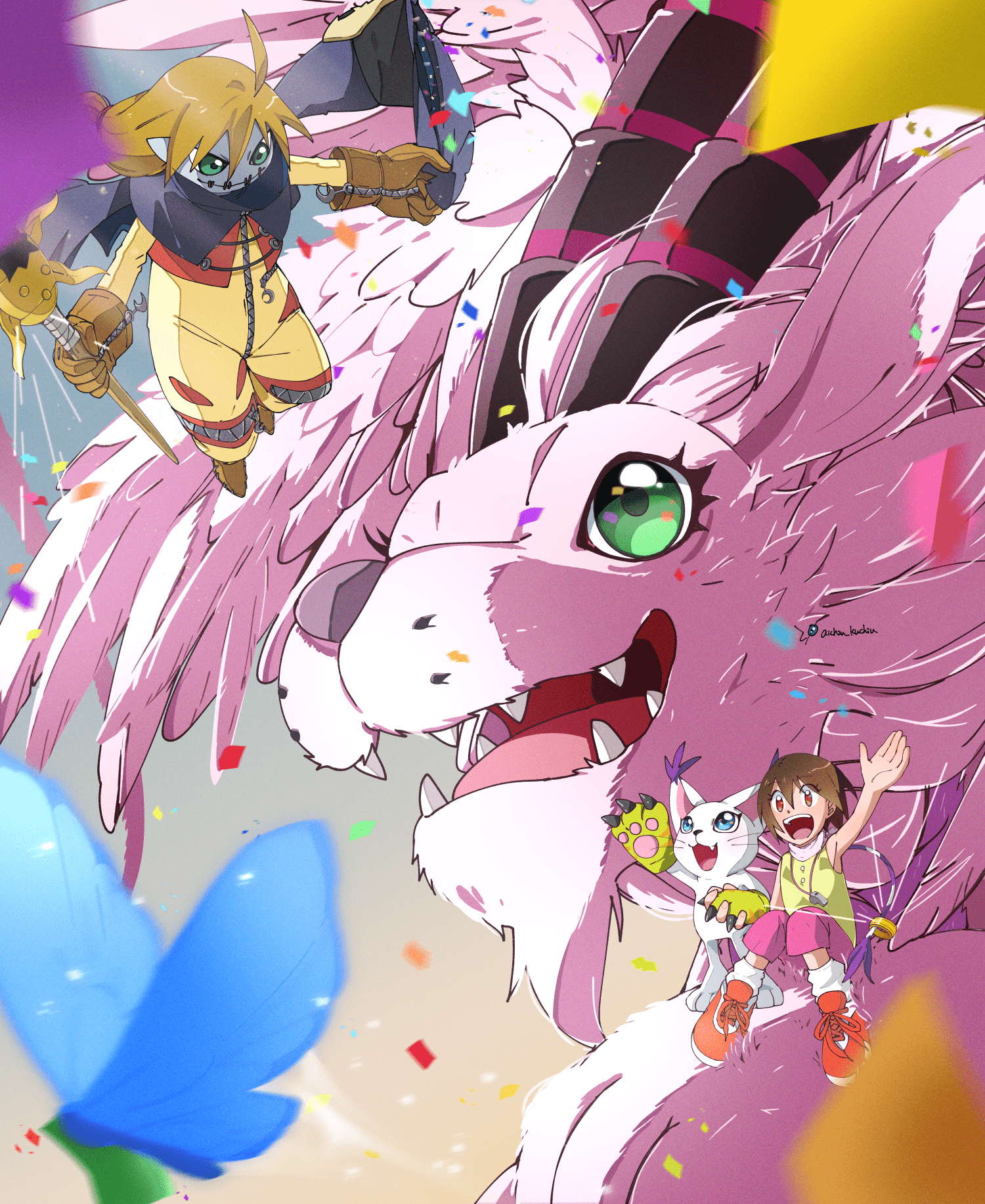 1500x1833 Wizardmon Adventure Anime Image Board