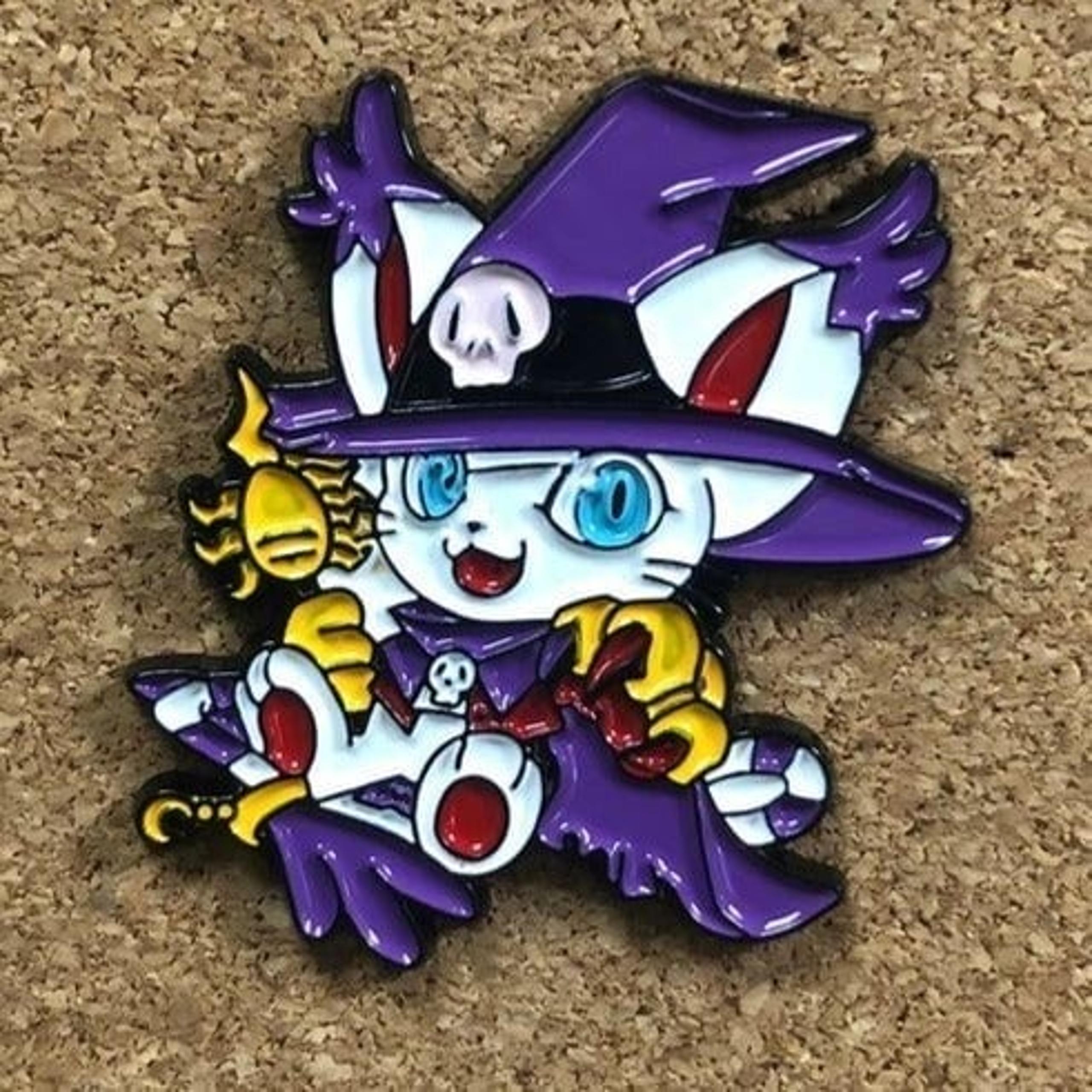 2560x2560 Digimon Gatomon Dressed Up as Wizardmon