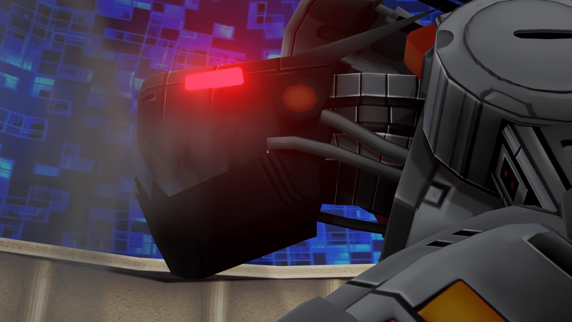 1920x1080 I made this Machinedramon wallpaper in Blender. Might do the other dark masters