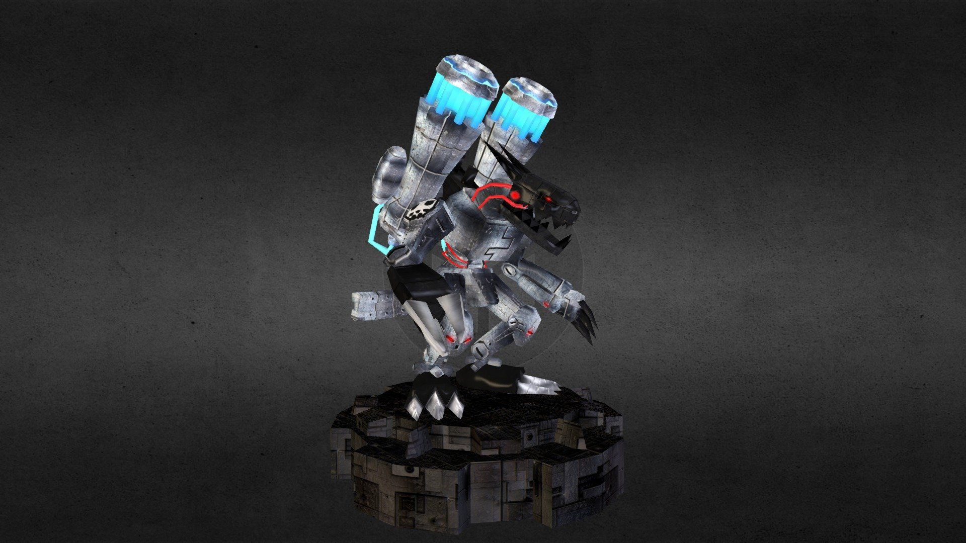 1920x1080 Machinedramon model by Vusiuz [d613aff]