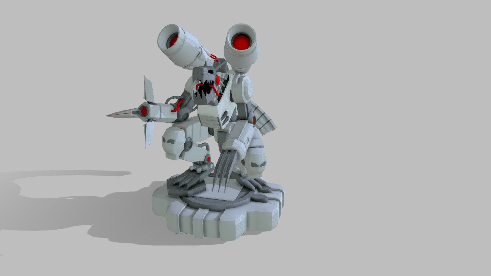 1920x1080 Machinedramon Free 3D model by Daniel Bush [3cb5da5]