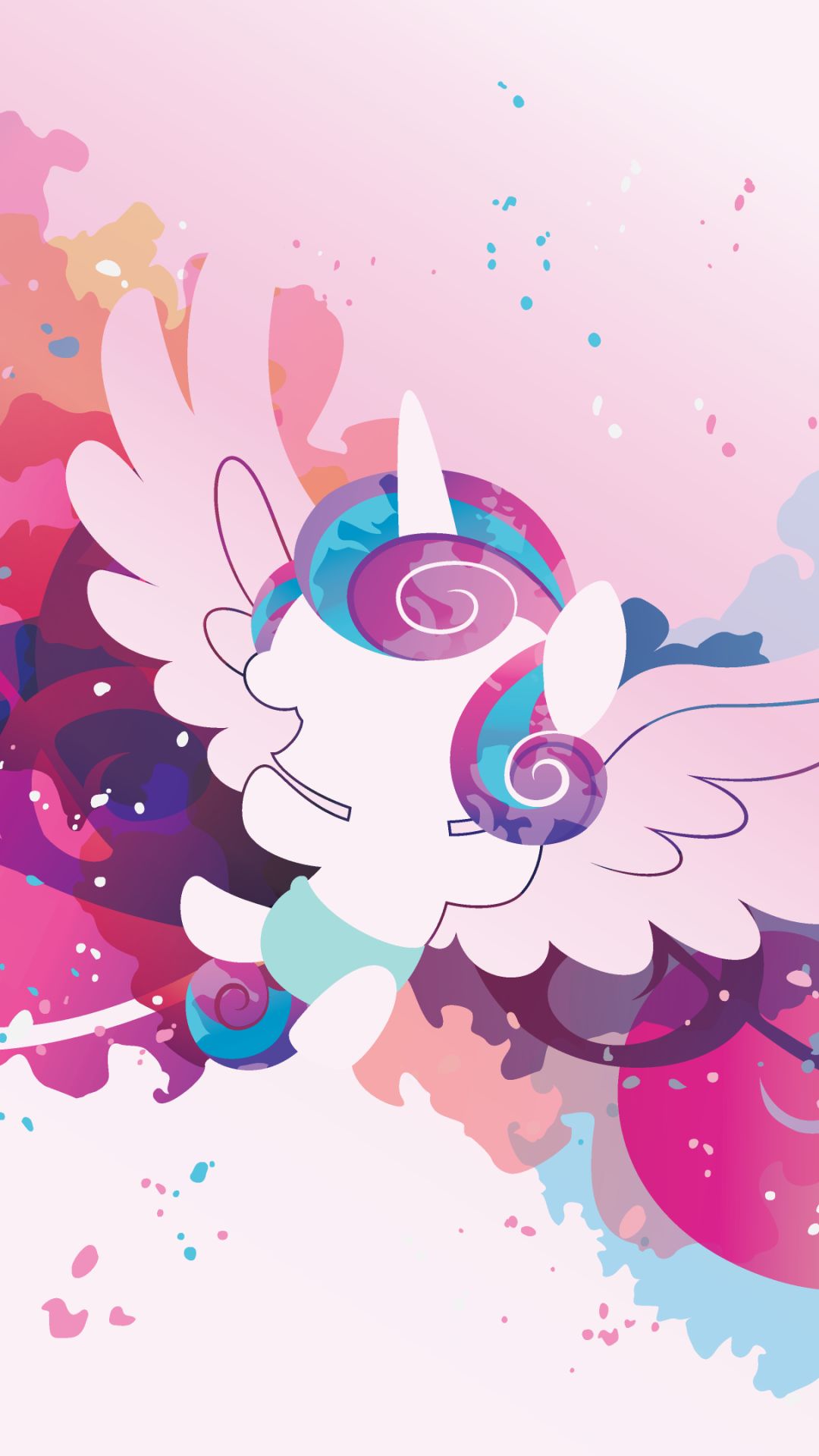 1080x1920 Phone wallpaper: Flurry Heart, Tv Show, My Little Pony: Friendship Is Magic, Minimalist, My Little Pony 1189215