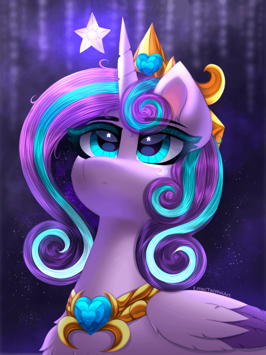 1080x1440 My new Flurry Heart fanart!⭐✨