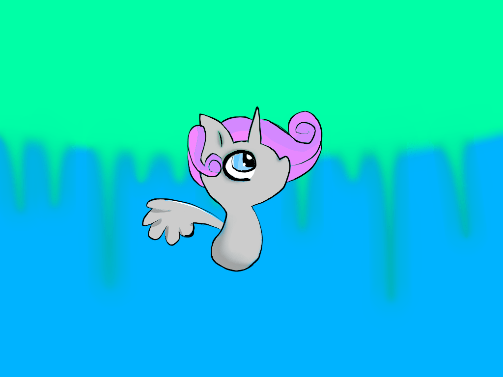 1024x768 MLP Baby Flurry Heart ❤️ Wolfie_ _Donuts ART Street