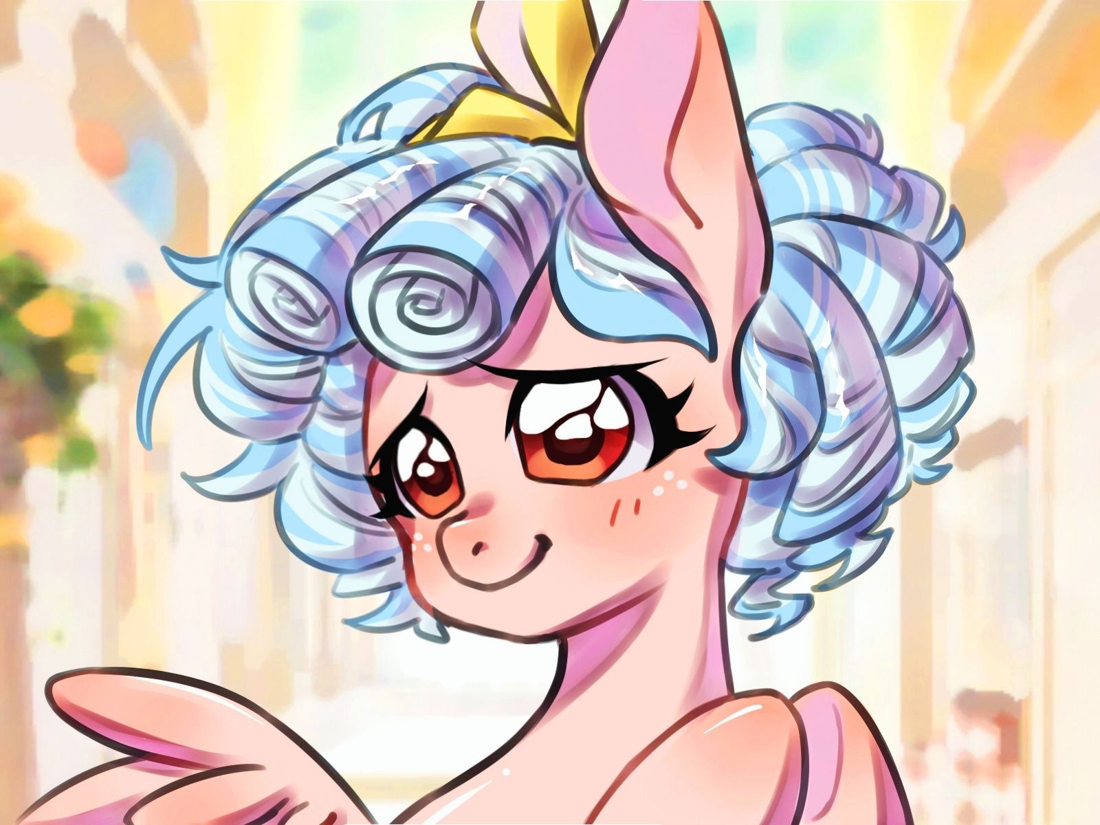 1600x1200 safe, artist: cozy glow (mlp), equine, fictional species, mammal, pegasus, pony, feral, friendship is magic, hasbro, my little pony, blushing, bow, cute, feathered wings, feathers, female, filly, foal, freckles