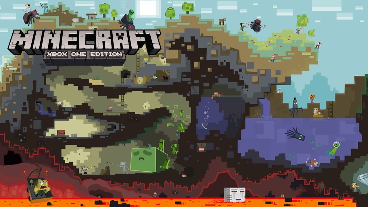 1280x720 Minecraft Xbox 360 Wallpaper