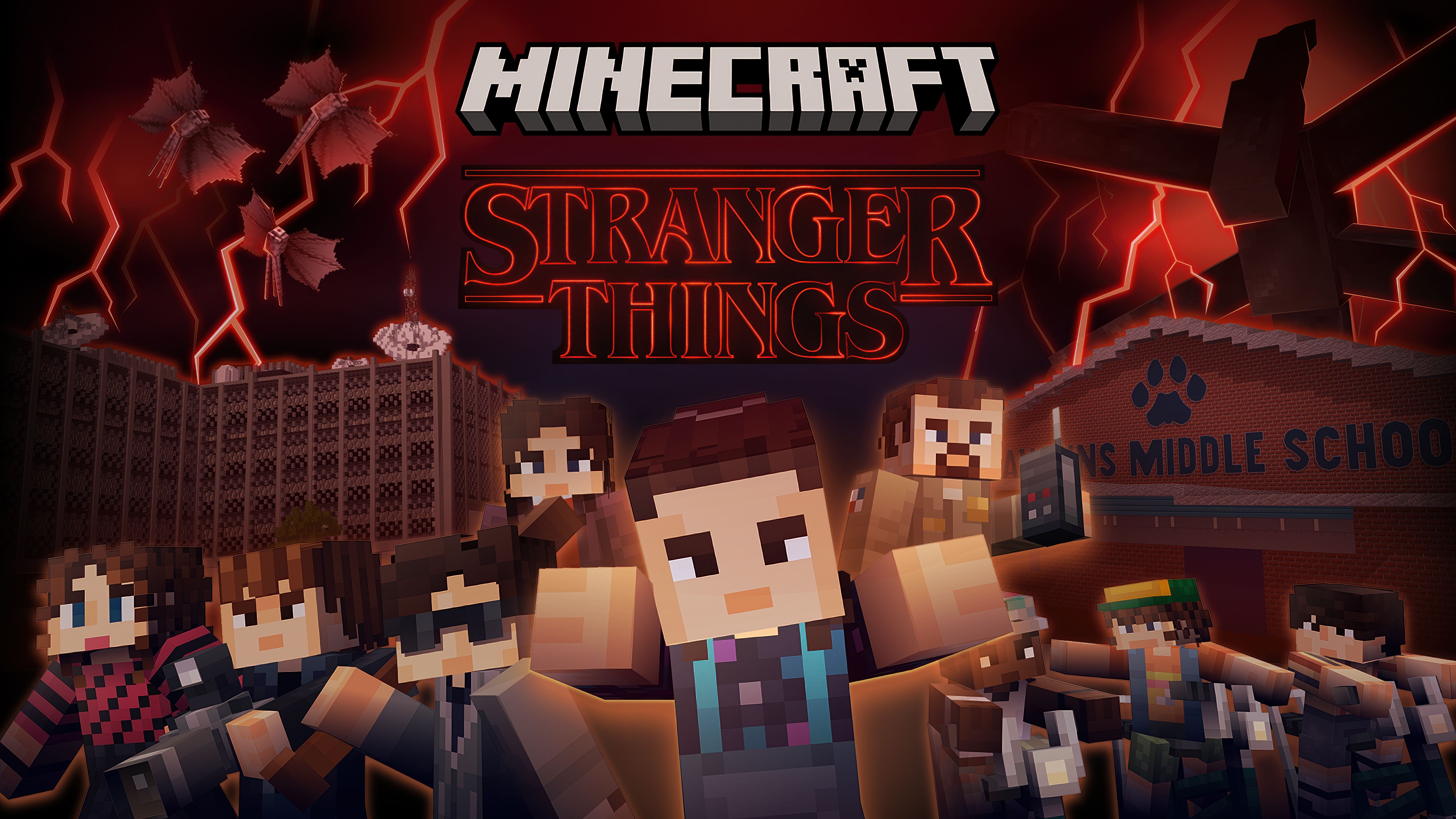 5120x2880 Minecraft Wallpaper 4K, Stranger Things, 2025 Games, 5K