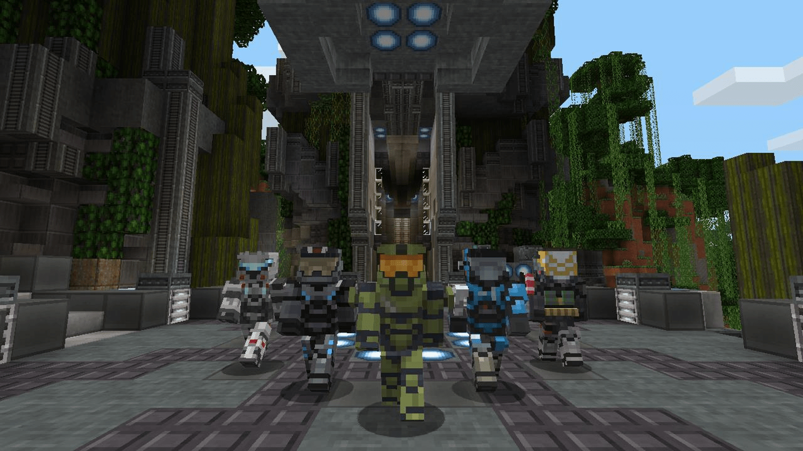 1600x900 Build Your Own Halo 5 In This New Minecraft Xbox 360 Mash Up Pack