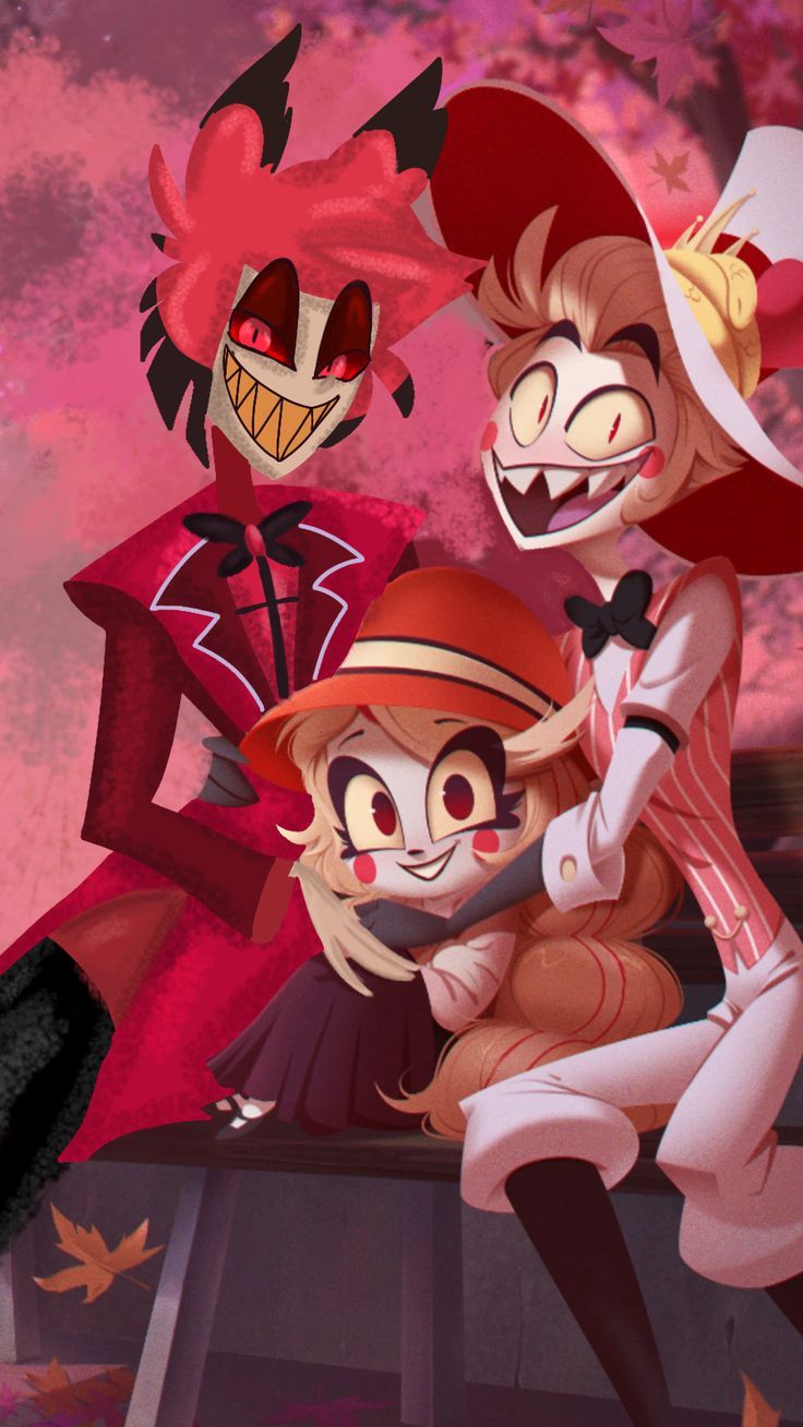 736x1308 hazbinhotel #alastor #lucifer #radioapple #RADIOAPPLE