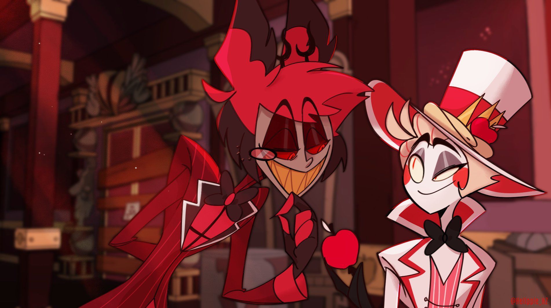 1903x1065 Alastor And Lucifer Wallpaper