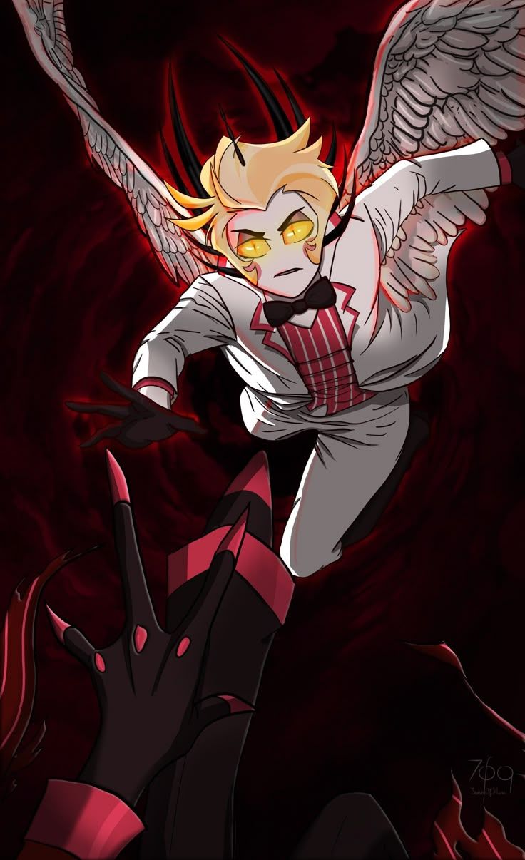736x1206 Demon lucifer hazbin hotel. Alastor and lucifer wallpaper, Lucifer hazbin hotel wallpaper phone, Hazbin hotel